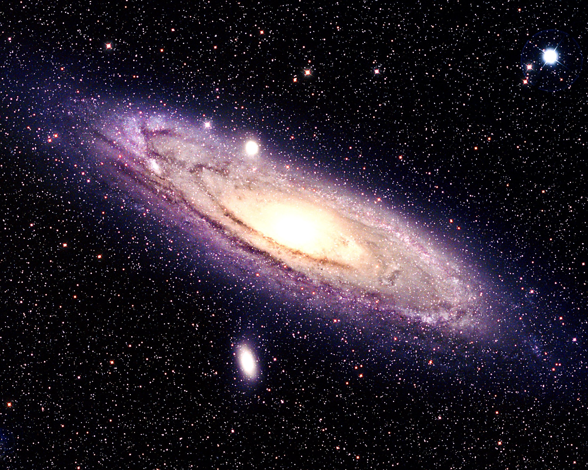 Coming soon (sort of): The Andromeda Galaxy (above) will produce lots of free-range stars when it merges with the Milky Way—in two billion years.