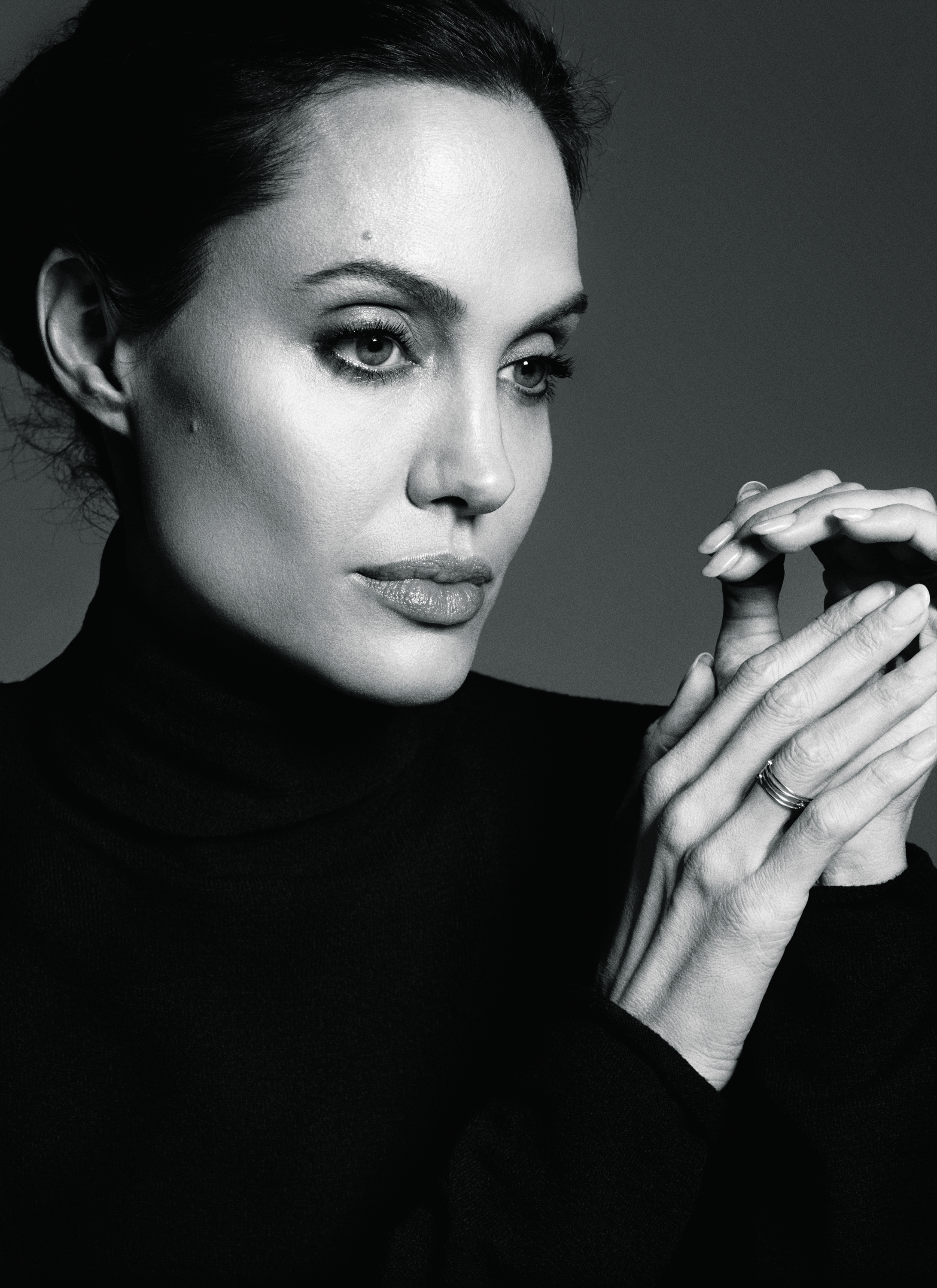 The biggest star in her own movie. Angelina Jolie, photographed in Los Angeles. Unbroken is the second film she has directed. (Paola Kudacki for TIME)