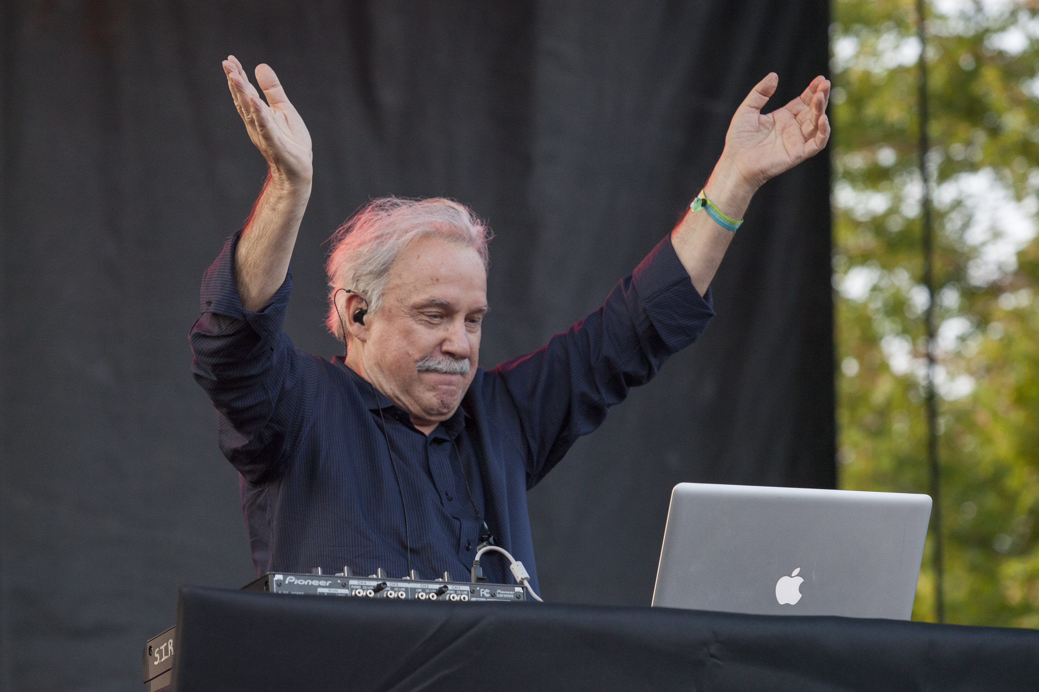 Giorgio Moroder seen at the 2014 Pitchfork Music Festival, on Friday, June 18, 2014 in Chicago. (Photo by Barry Brecheisen/Invision/AP) (Barry Brecheisen&mdash;Barry Brecheisen/Invision/AP)