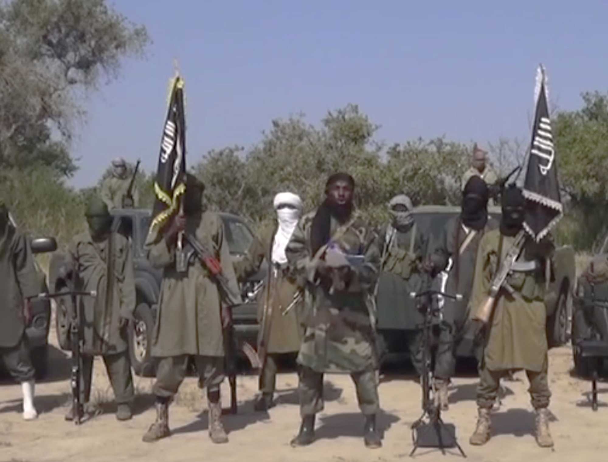 The leader of Nigeria's Islamic extremist group Boko Haram on Oct. 31, 2014.