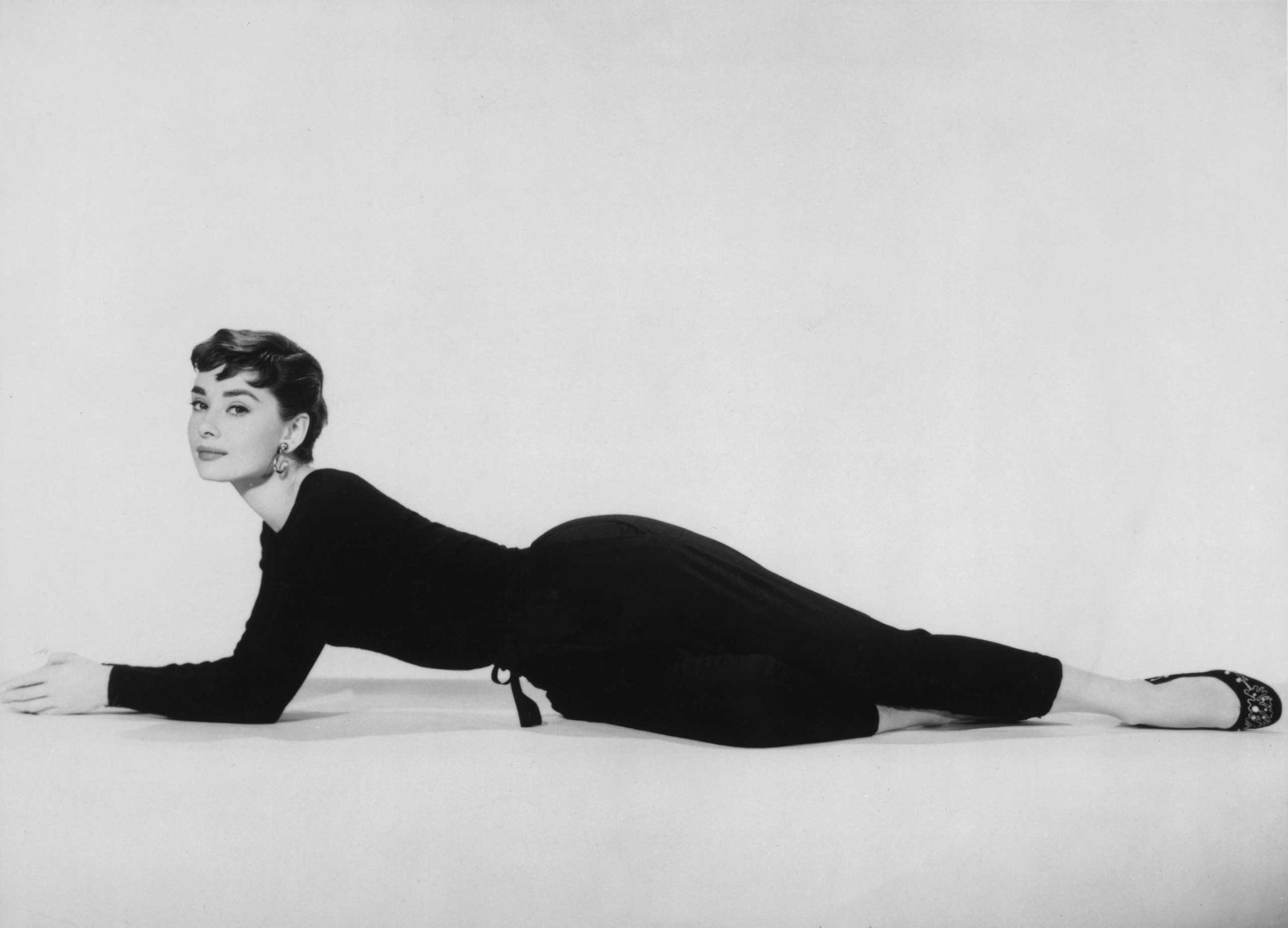 Portrait of Audrey Hepburn For 'Sabrina,' 1954.