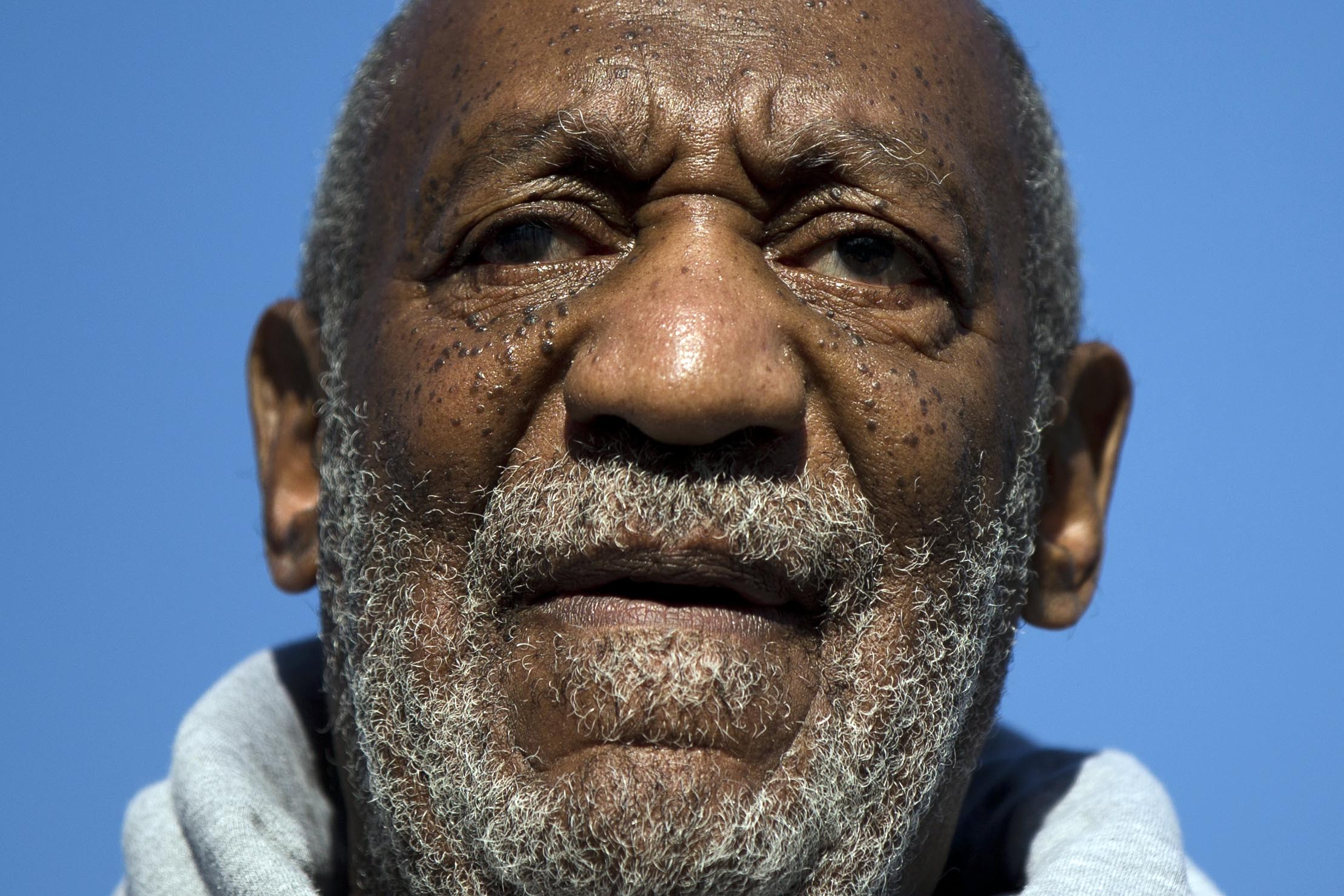 This Nov. 11, 2014, file photo shows entertainer and Navy veteran Bill Cosby speaking during a Veterans Day ceremony, at the The All Wars Memorial to Colored Soldiers and Sailors in Philadelphia. (Matt Rourke—AP)