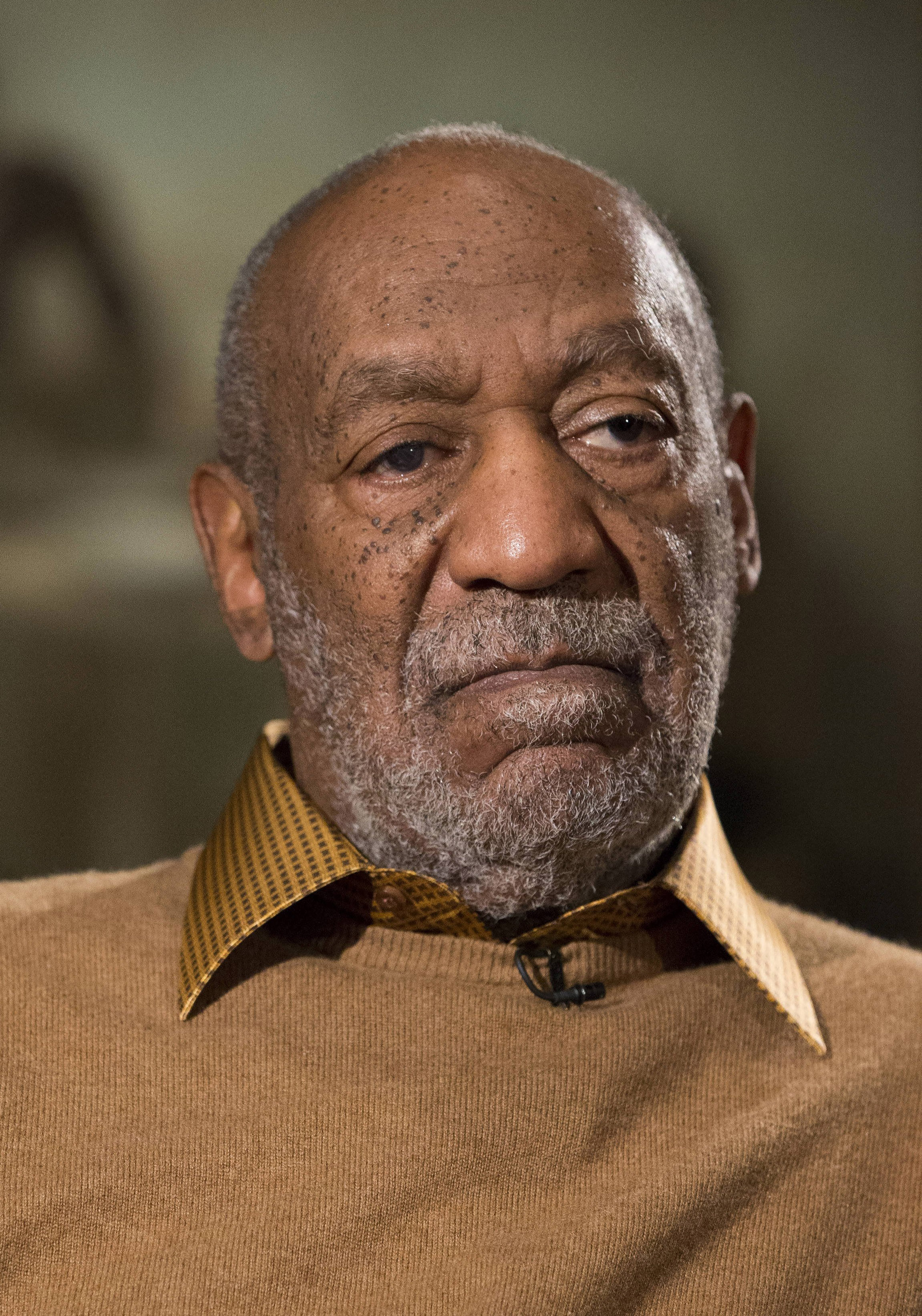 Bill Cosby during an interview about the upcoming exhibit, Conversations: African and African-American Artworks in Dialogue, at the Smithsonian's National Museum of African Art in Washington. ON NOV. 6, 2014.