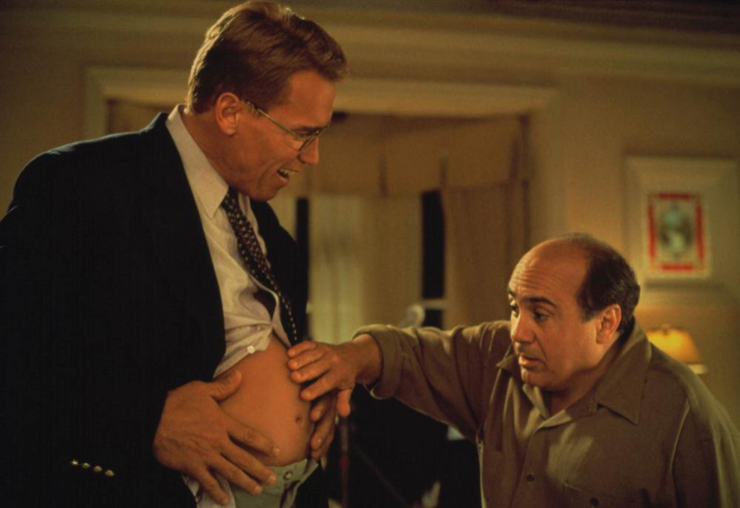 DeVito re-teamed with Schwarzenegger in 'Junior' (1994), which brought in over $100 million at the worldwide box office.