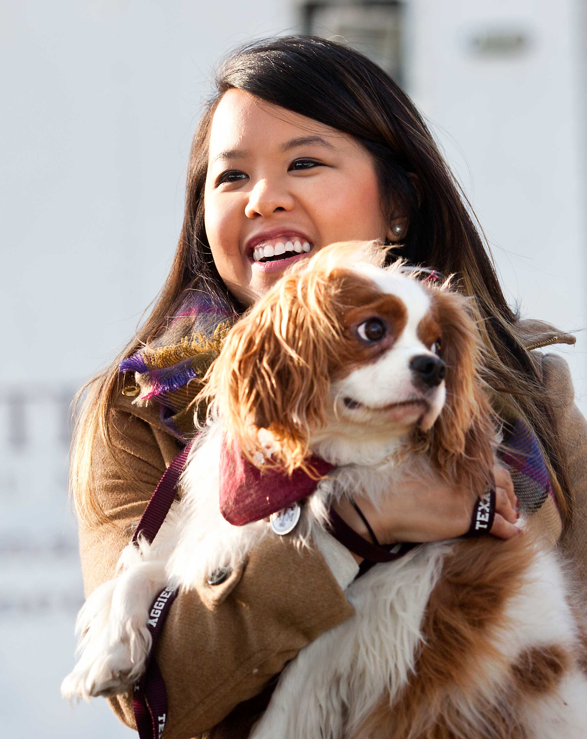 Nurse Nina Pham is reunited with her dog Bentley