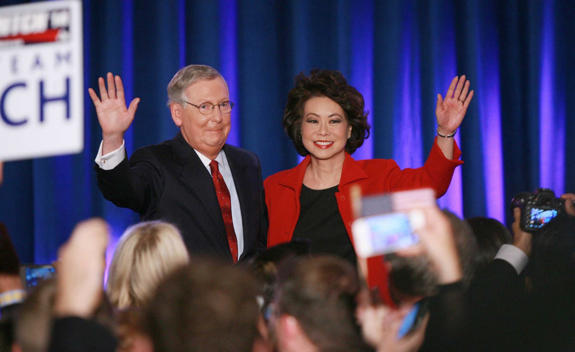 Elaine Chao Mitch McConnell Kentucky