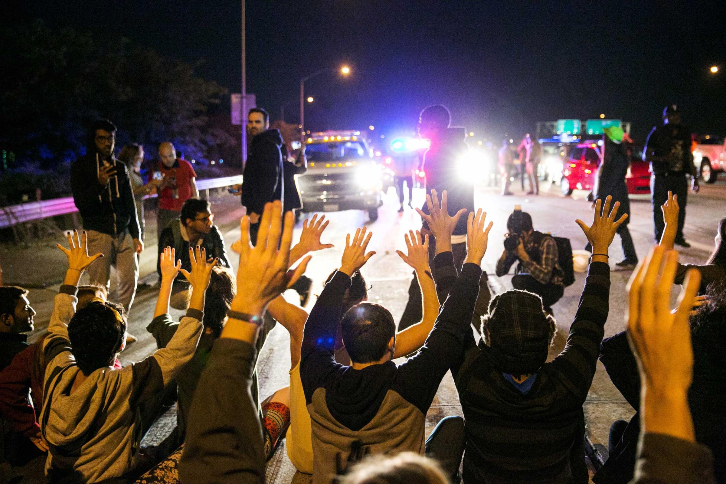 Ferguson protests in LA