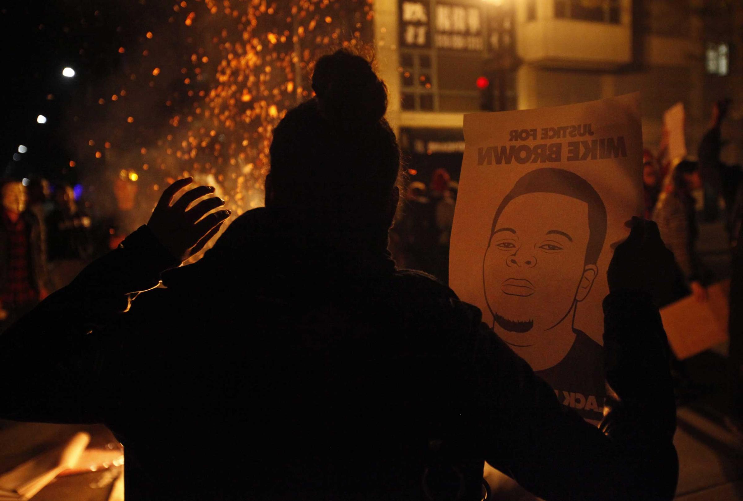 Ferguson protests in Oakand