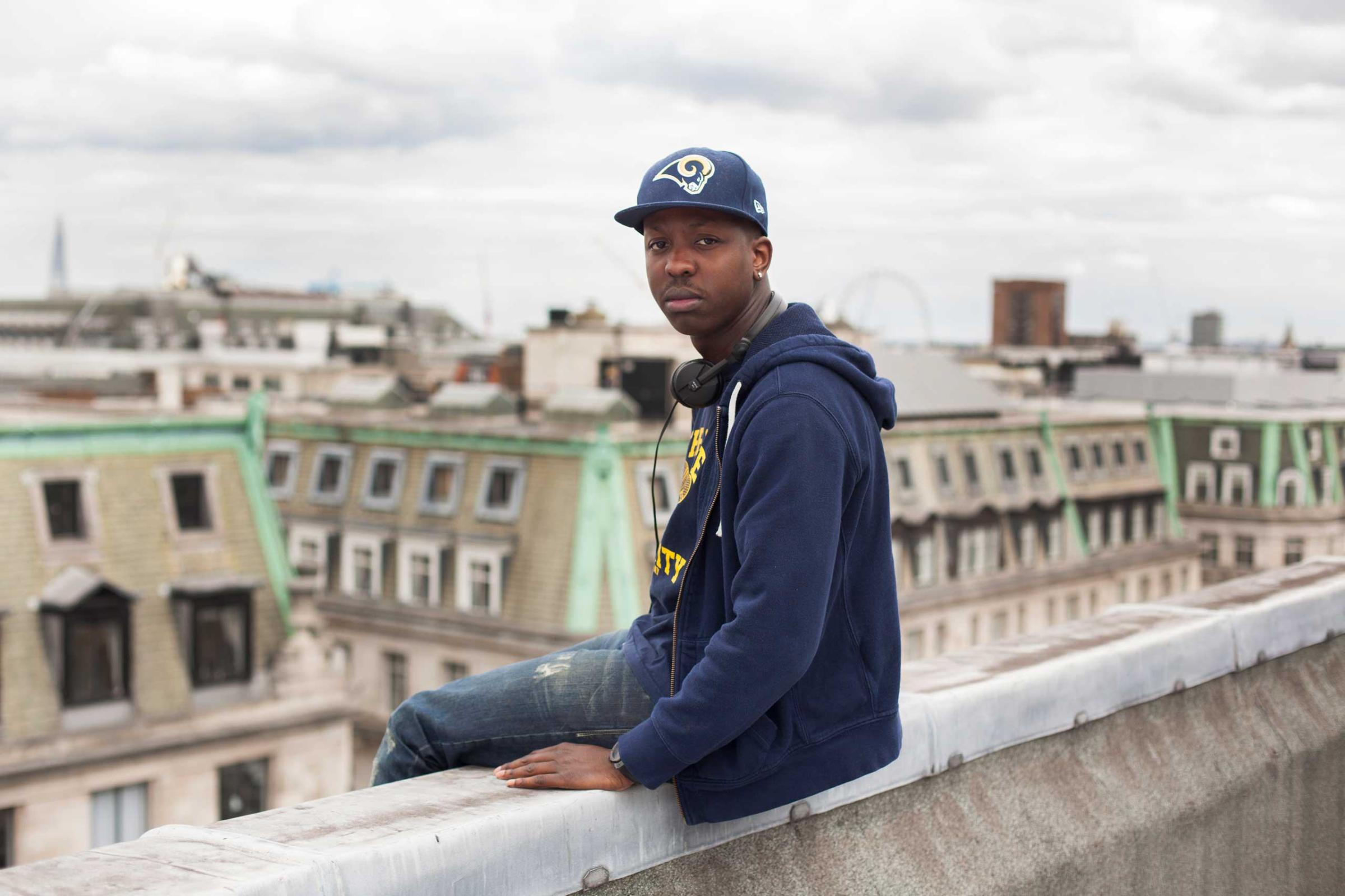Self-made music video mogul Jamal Edwards in London on Aug. 21, 2014