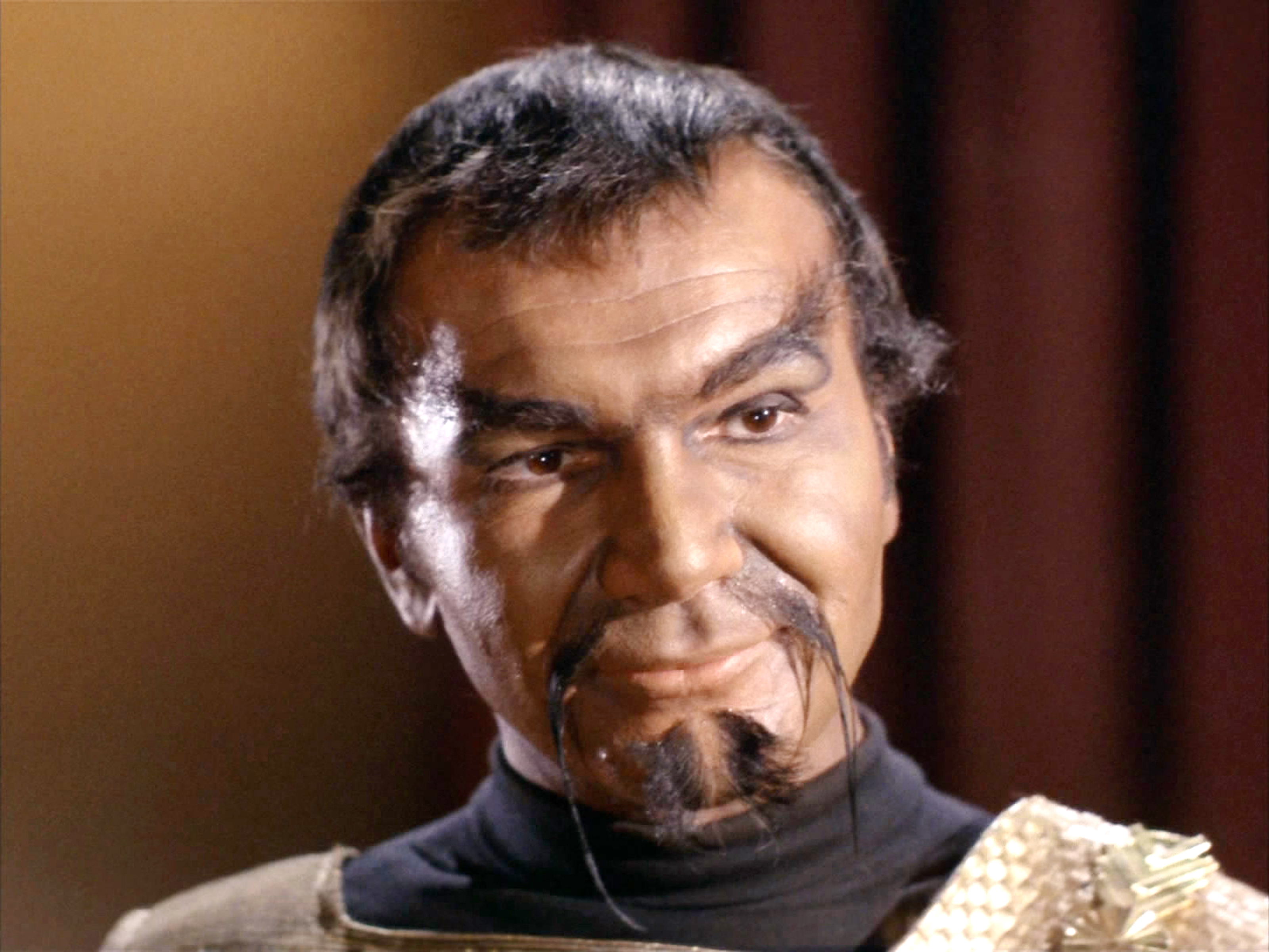 Seen here, John Colicos as Kor (a Klingon) in the STAR TREK episode, "Errand of Mercy." (CBS Photo Archive&mdash;CBS via Getty Images)