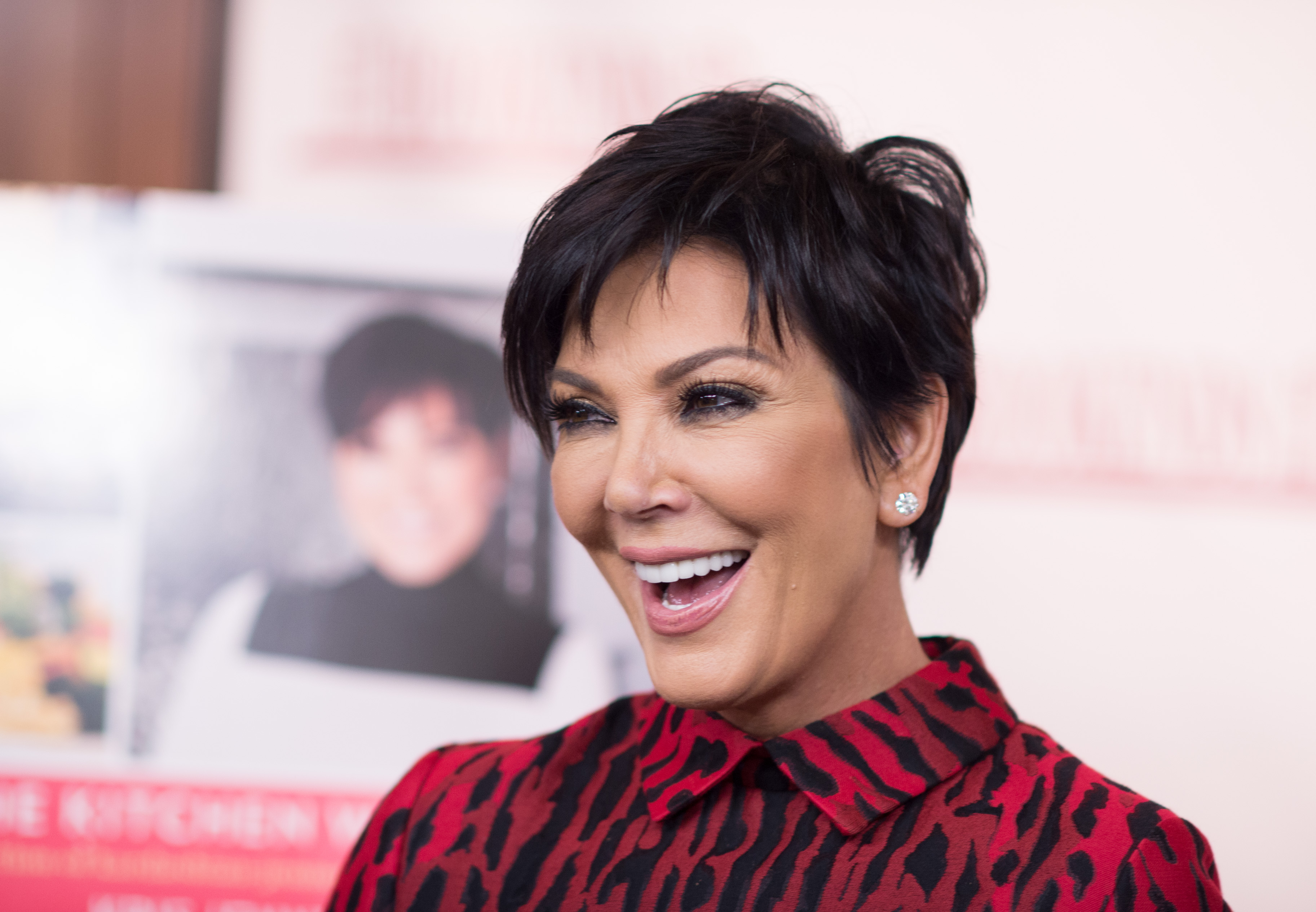 Kris Jenner attends a signing for her book "In the Kitchen With Kris" at Bookends Bookstore on Oct. 21, 2014 in Ridgewood, N.J. (Dave Kotinsky—Getty Images)