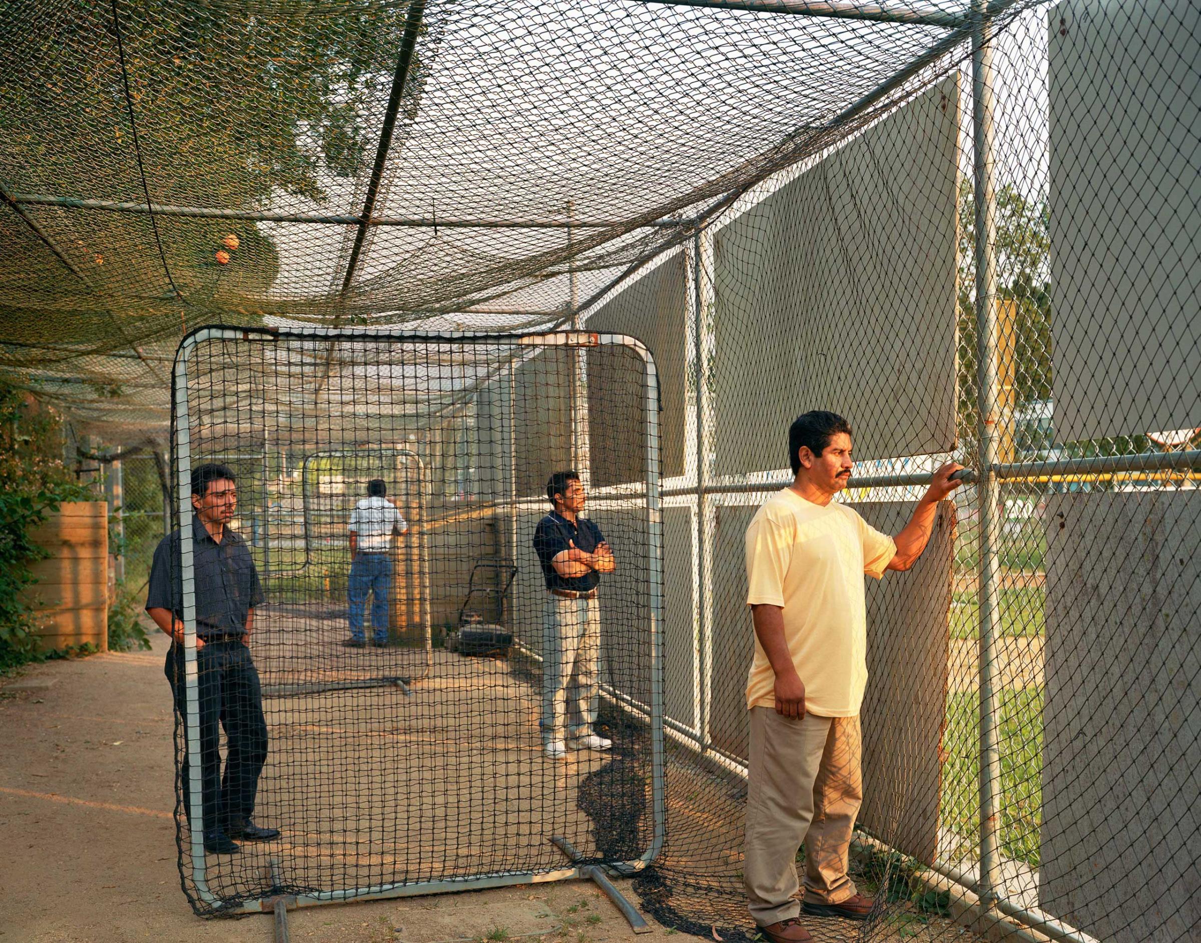 Batting Cage, 2007, from the series Homeland