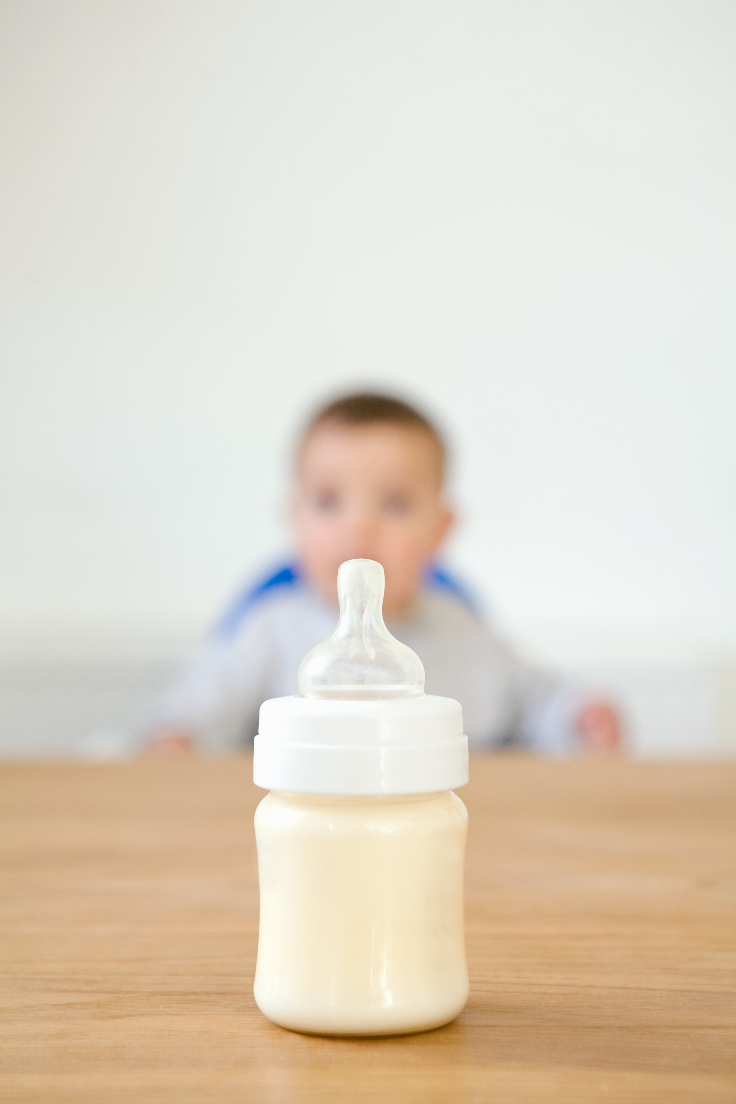 baby and milk
