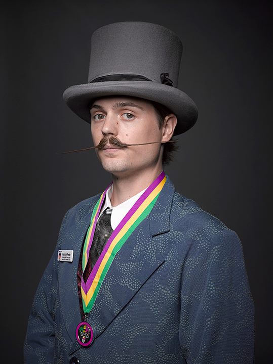 Patrick Fette at the National Beard and Moustache Championships in New Orleans on September 2013. (Greg Anderson)