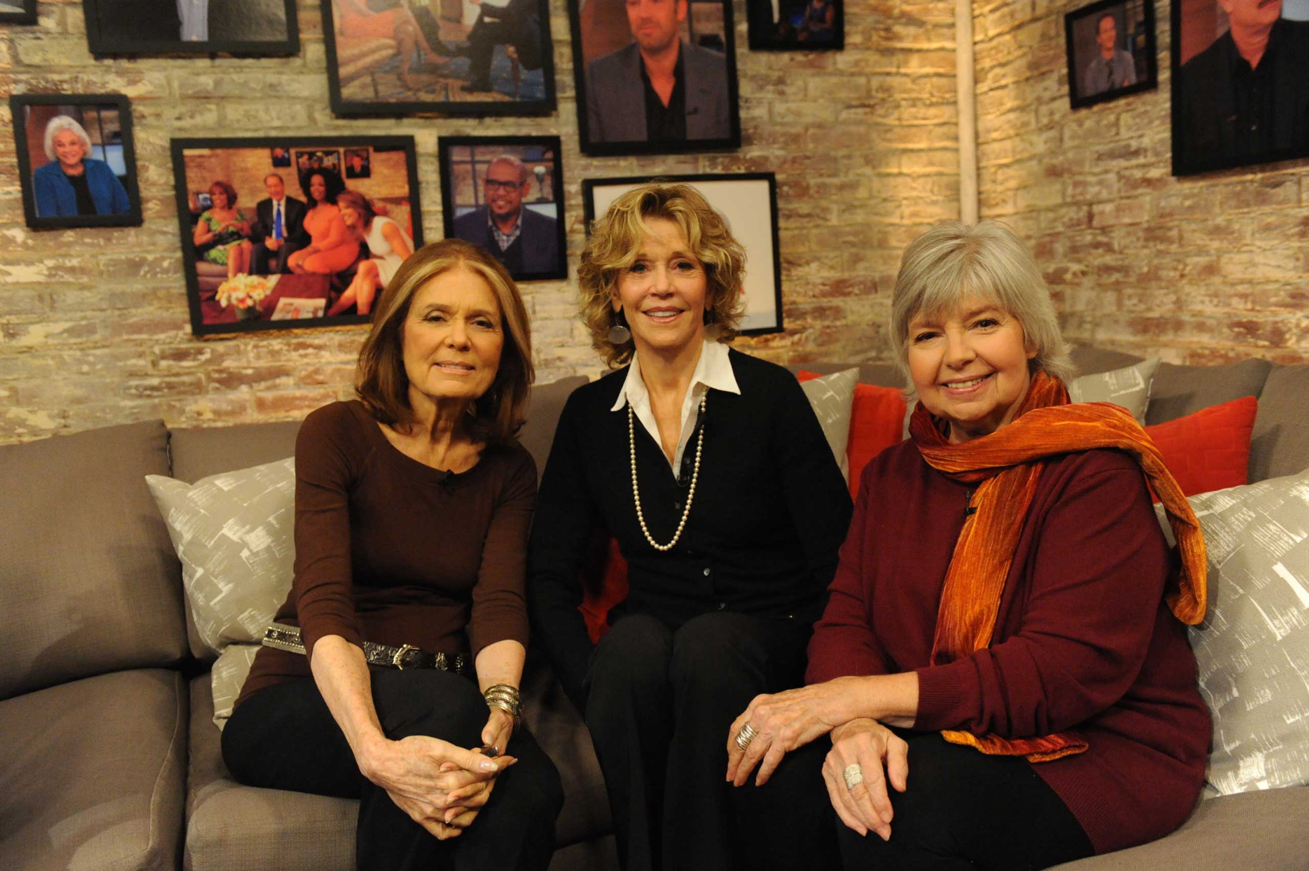 Gloria Steinem, Jane Fonda, and Robin Morgan, Co-Founders of the Women's Media Center