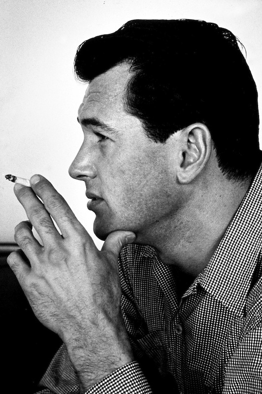 Rock Hudson, circa 1959. Next morning, leering happily as he watches the old biddy leave, Rock slips into his sexiest robe... -TIME, Sept. 15, 1961