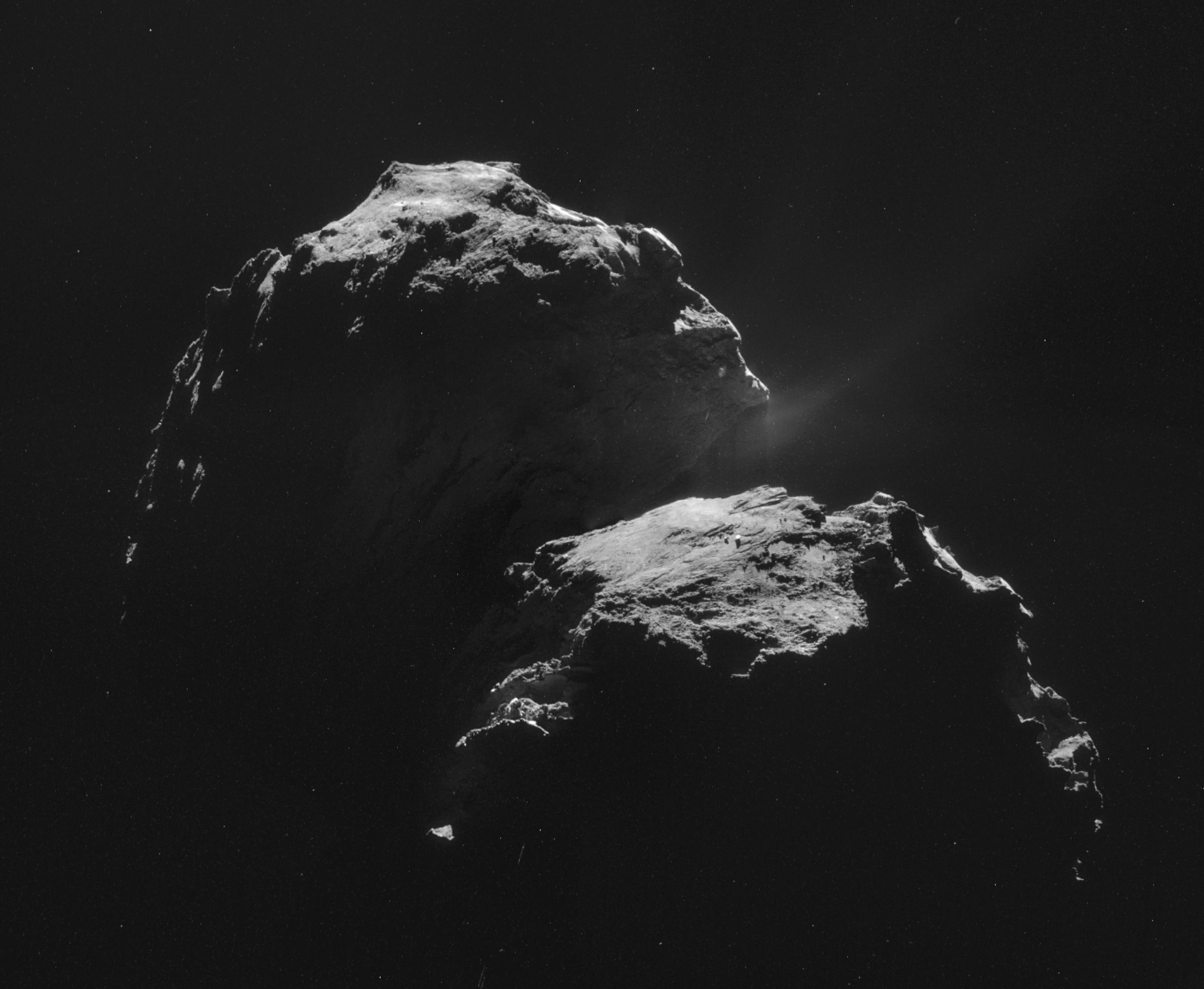 Comet 67P on Nov. 4, 2014.
