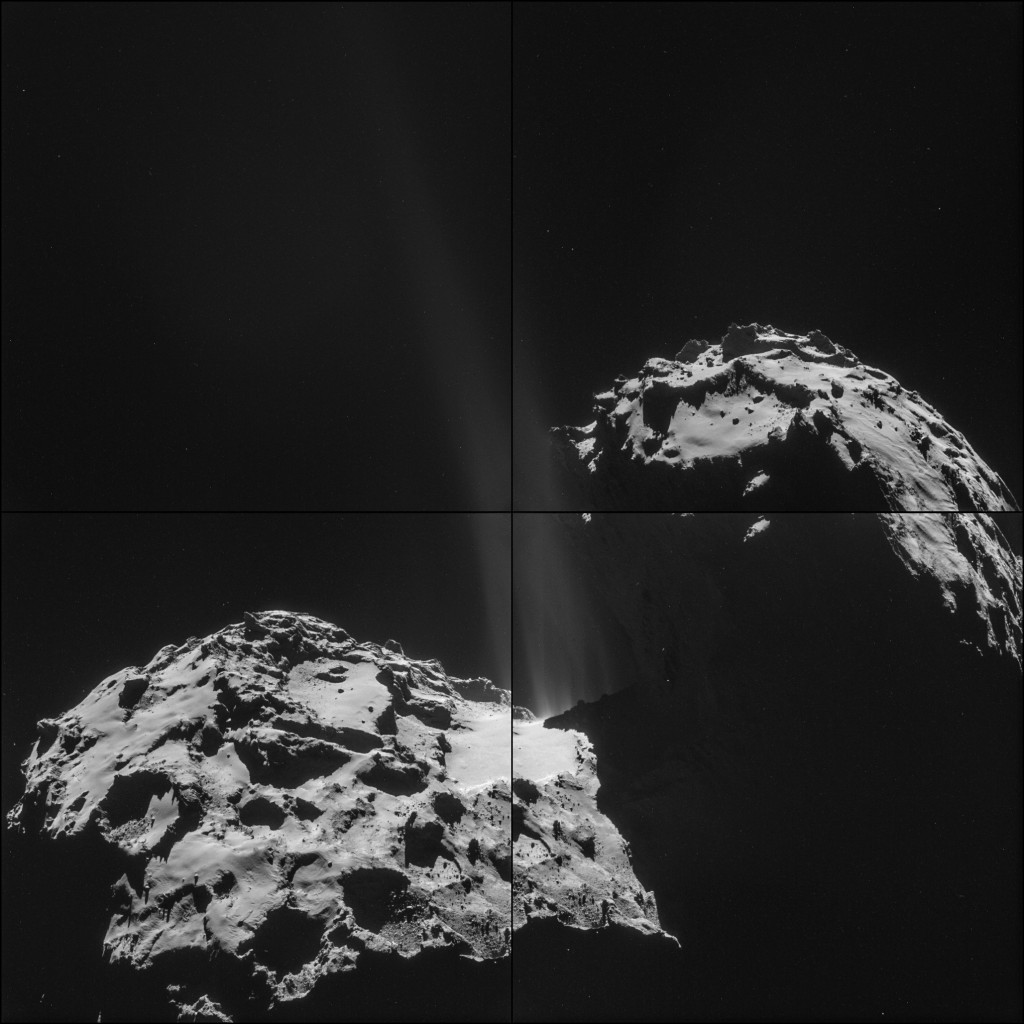 The comet on Sept. 26, 2014.