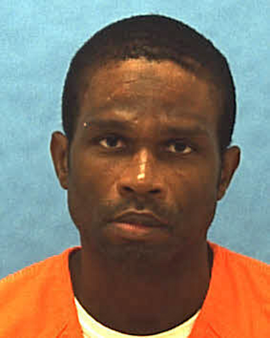 Death row inmate Chadwick Banks is seen in an undated picture from the Florida Department of Corrections in Raiford, Florida