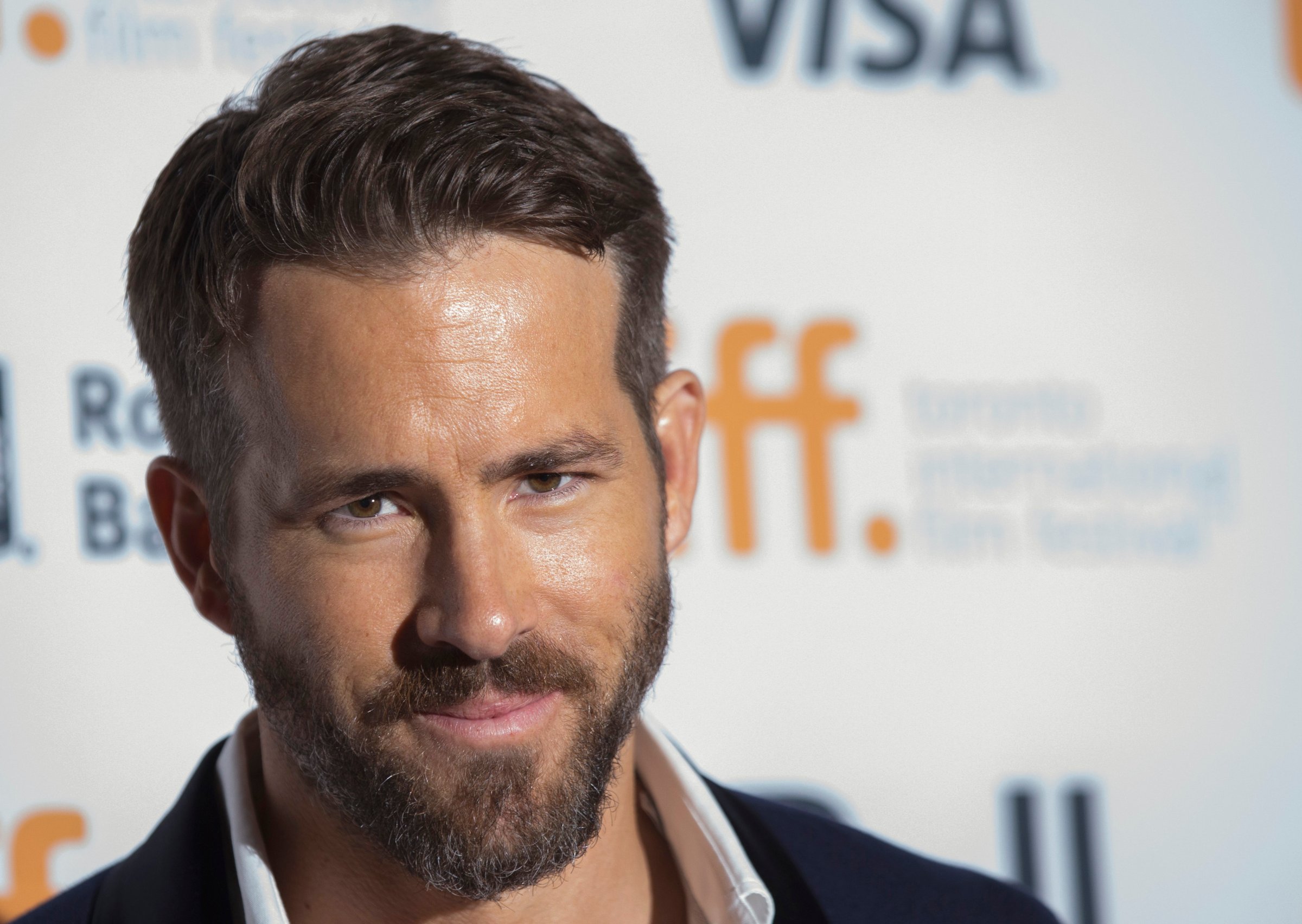 Cast member Ryan Reynolds arrives for the "The Voices" gala during the Toronto International Film Festival in Toronto on Sept. 11, 2014.