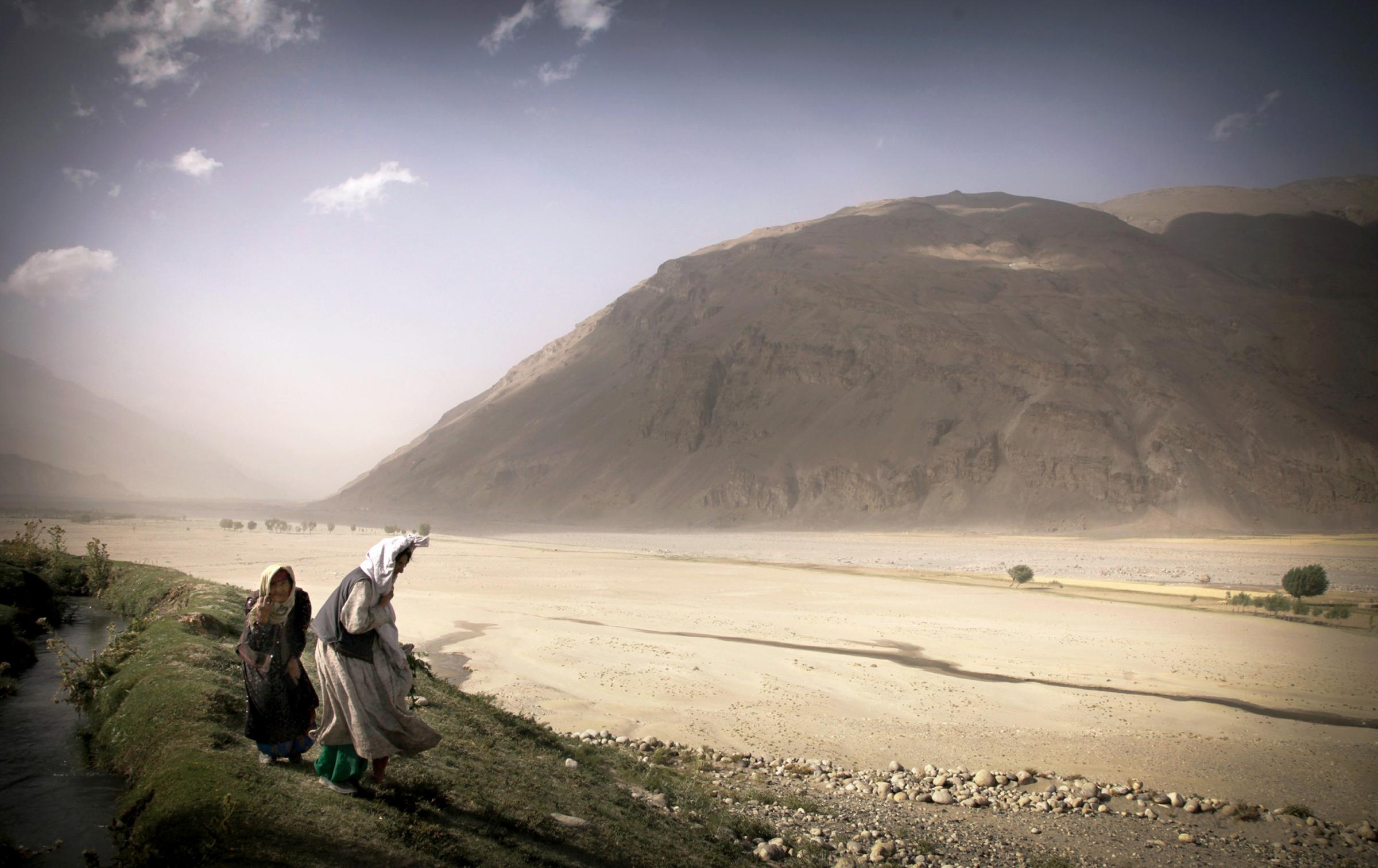 Afghan women in Badakhshan, Afghanistan.