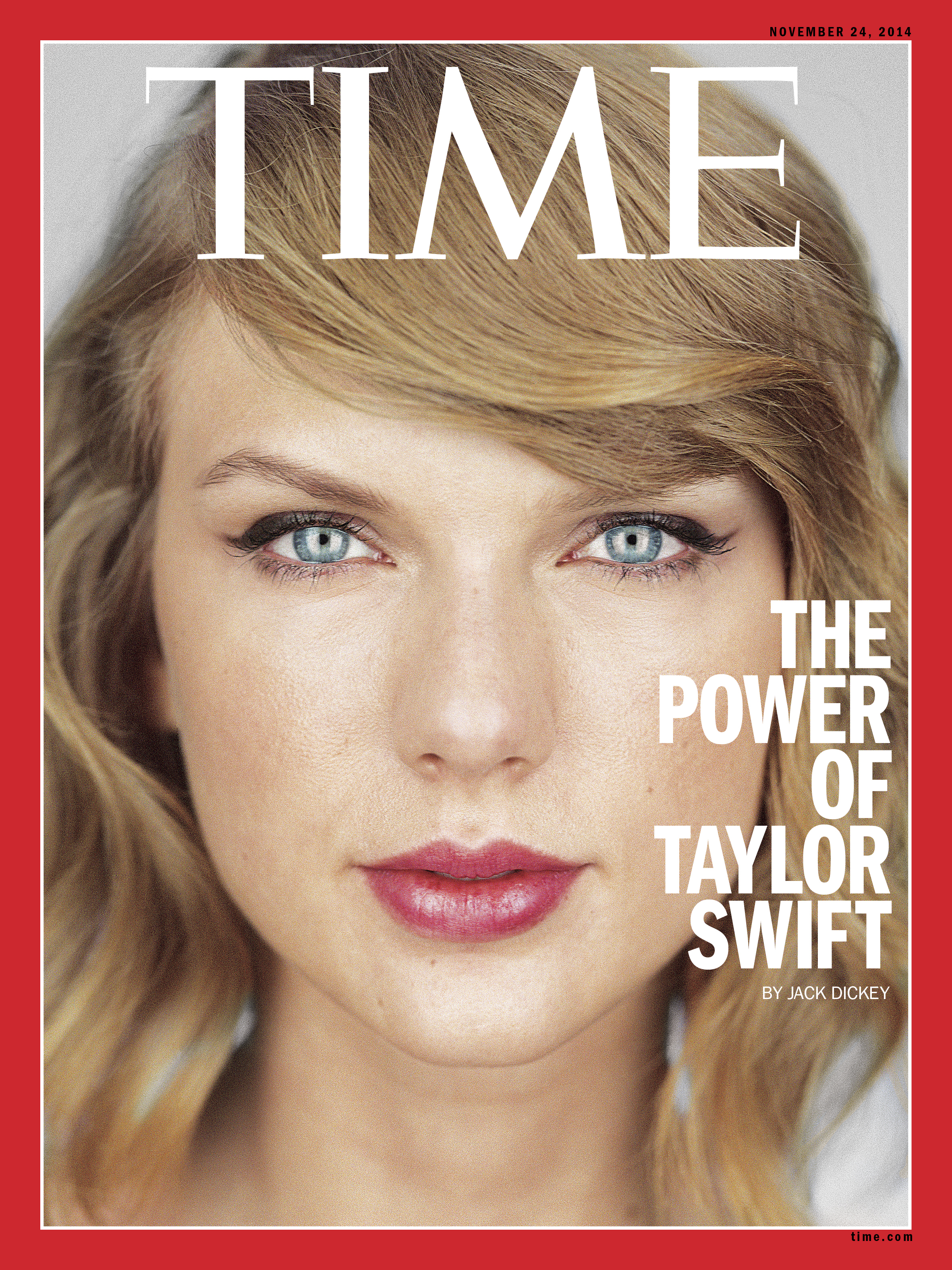 Taylor Swift Time Magazine Cover 141124