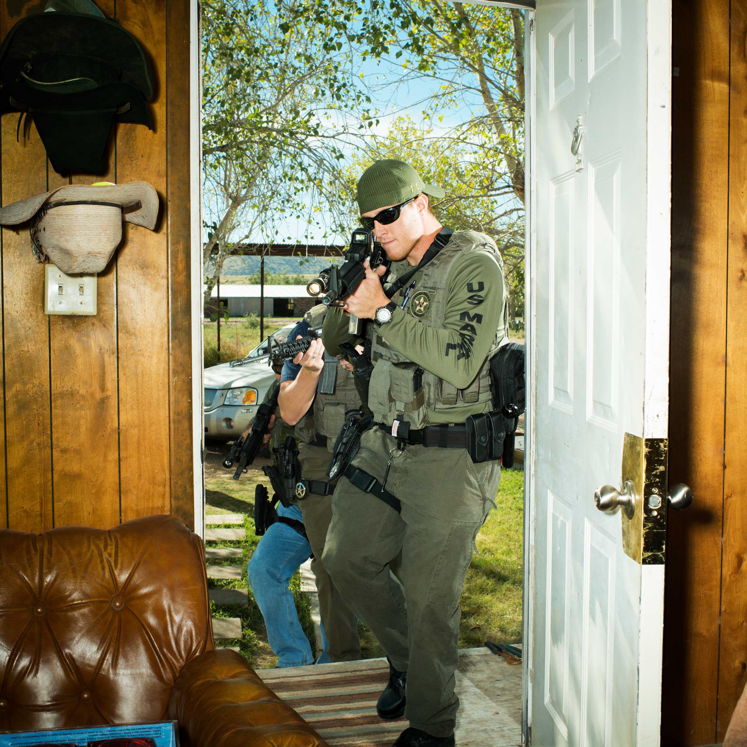 US Marshals in South Texas.