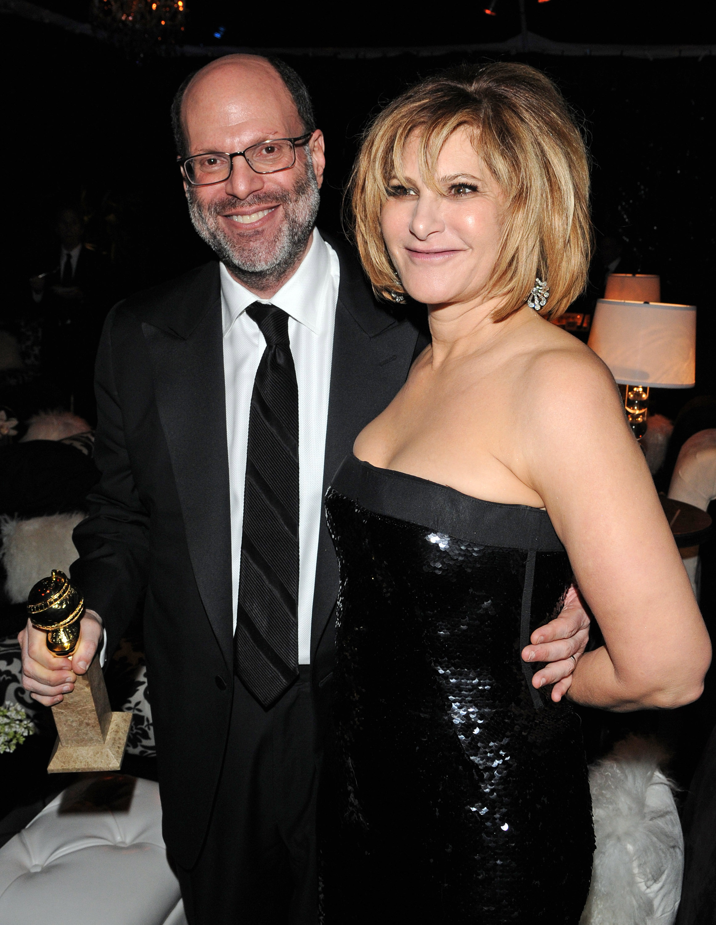 Scott Rudin and Amy Pascal attend the Sony Pictures Classic 68th Annual Golden Globe Awards Party held at The Beverly Hilton hotel on January 16, 2011 in Beverly Hills, California. (Jean Baptiste Lacroix&mdash;WireImage)