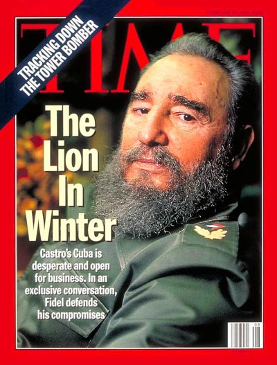 Fidel Castro on the Feb. 20, 1995, cover of TIME