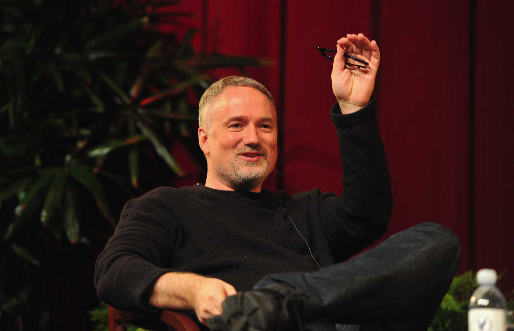Director David Fincher speaks onstage at the 63rd Annual Directors Guild Of America Awards Feature Film Symposium held at the DGA on January 28, 2012 in Hollywood, California. (Alberto E. Rodriguez—DGA/Getty)