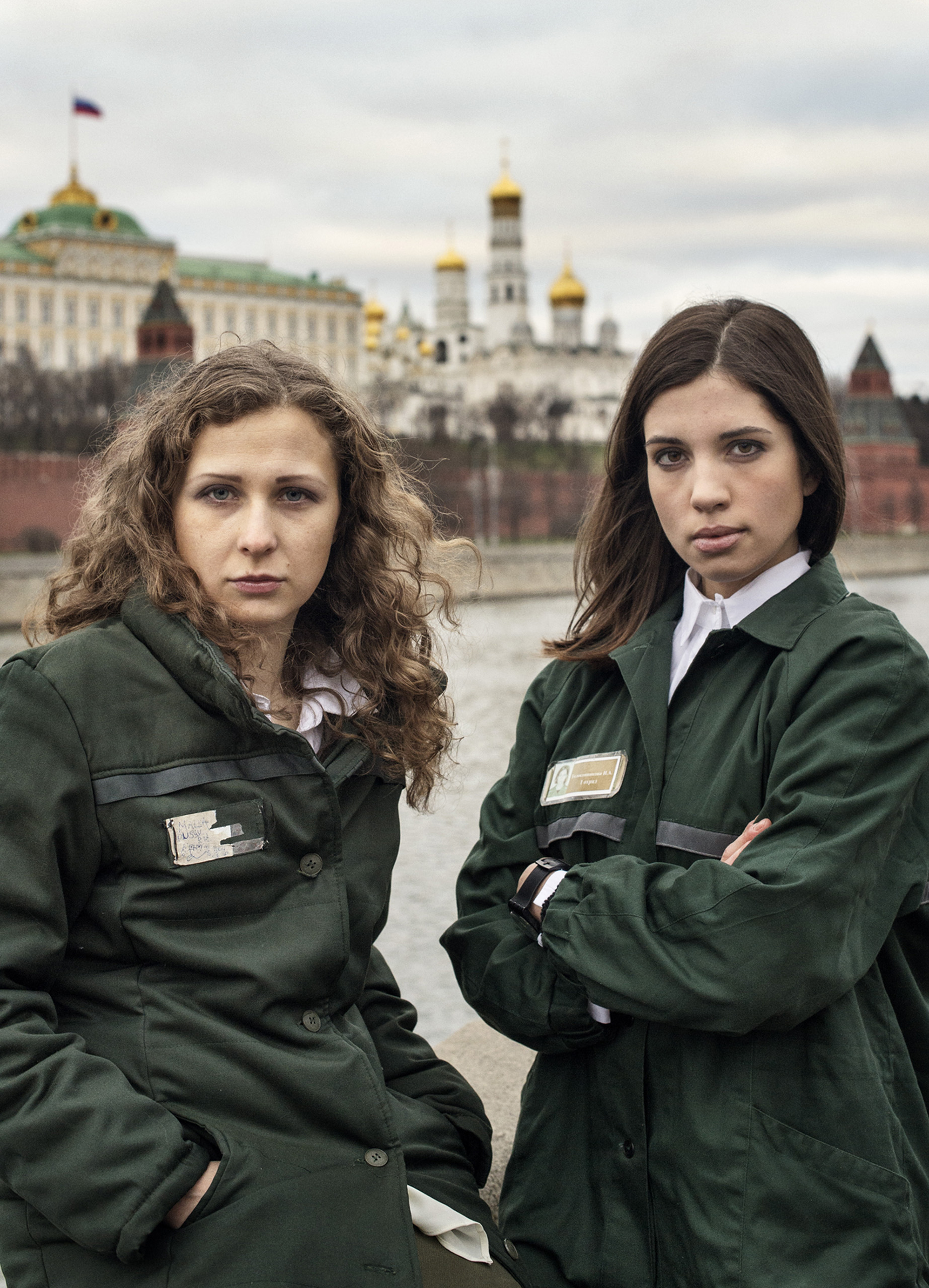 Maria Alyokhina (left) and Nadezhda Tolokonnikova. From  What Pussy Riot Does Next.  January 20, 2014 issue.
