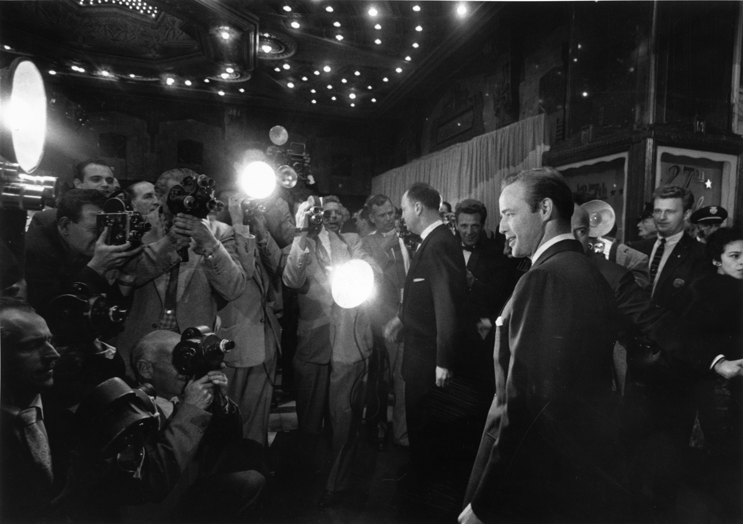 Marlon Brando at the Academy Awards, 1955.