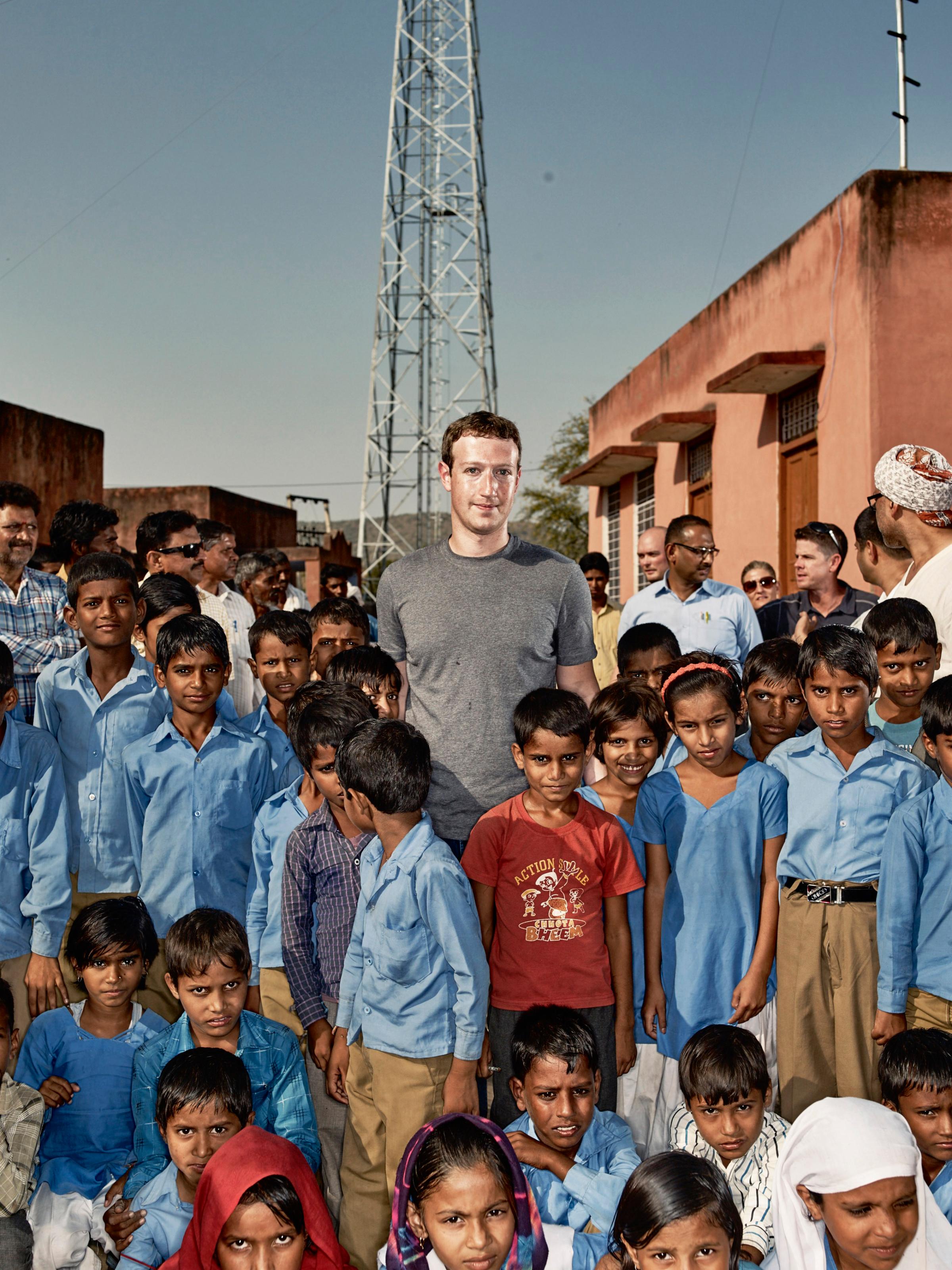 Mark Zuckerberg in Chandauli