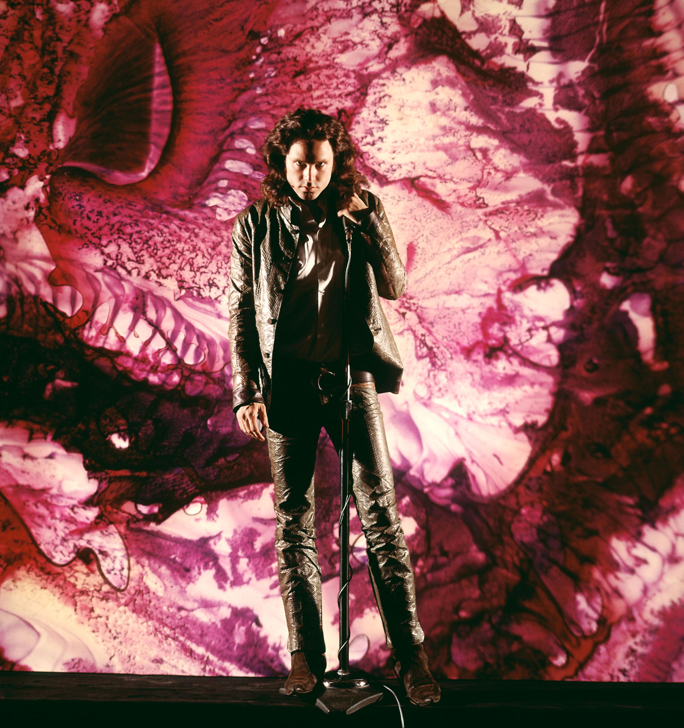 Jim Morrison, photographed in New York City by LIFE's Yale Joel in 1968.