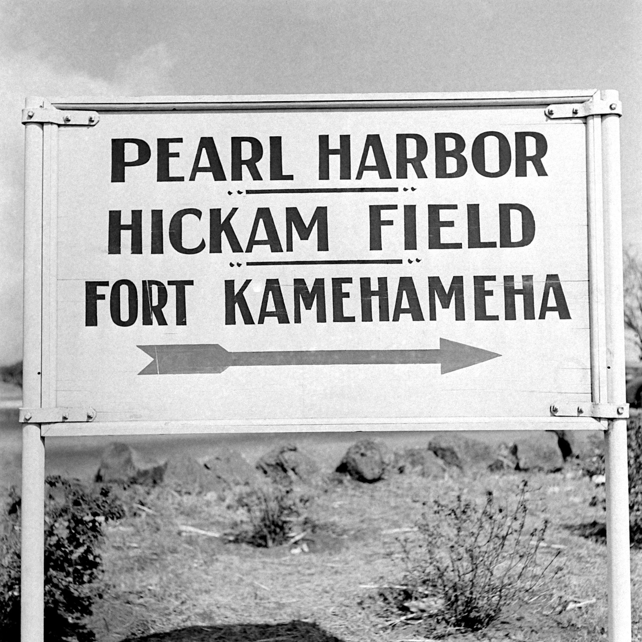 Pearl Harbor Sign Dec. 15, 1941