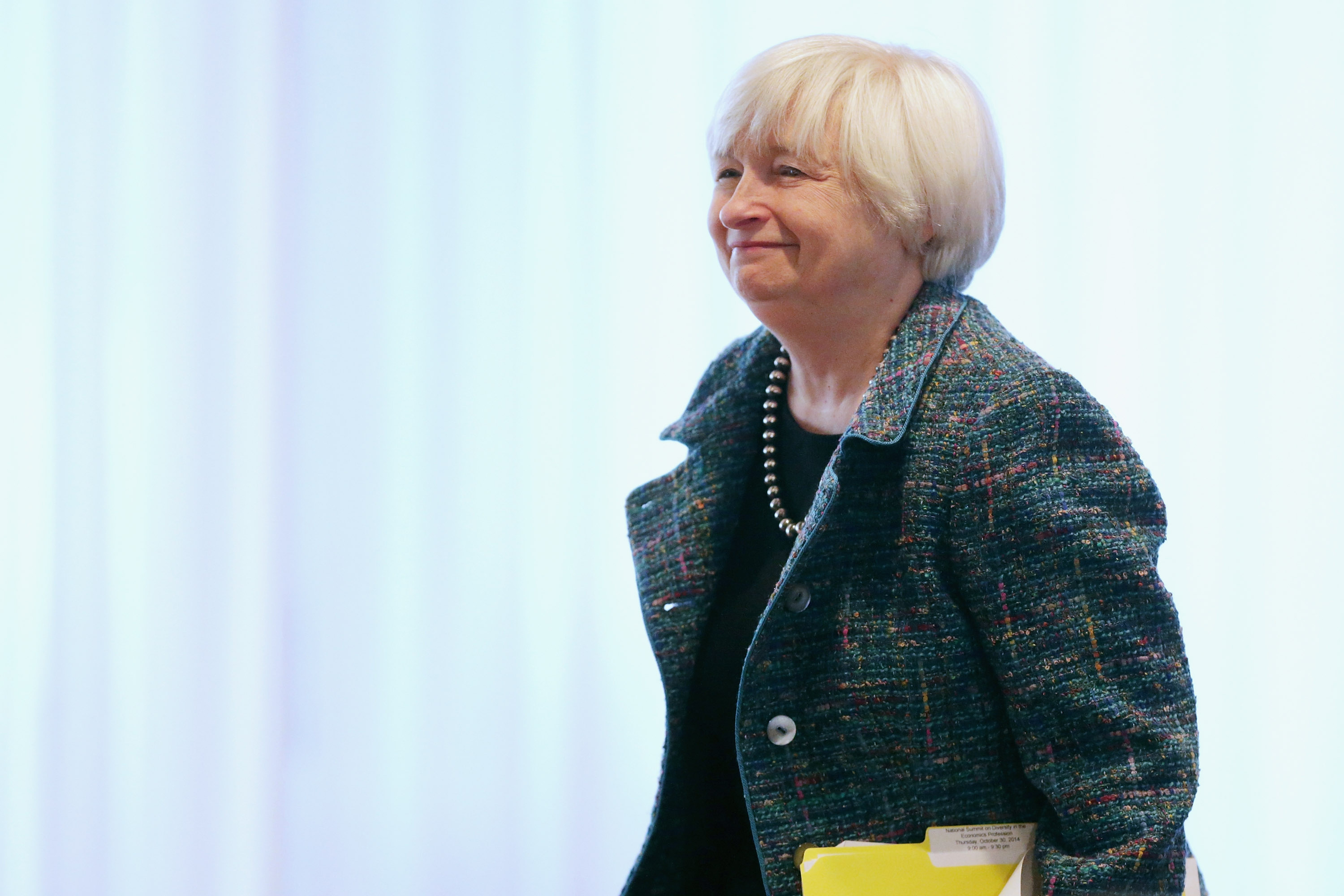 Federal Reserve Bank Board Chairman Janet Yellen (Chip Somodevilla—Getty Images)