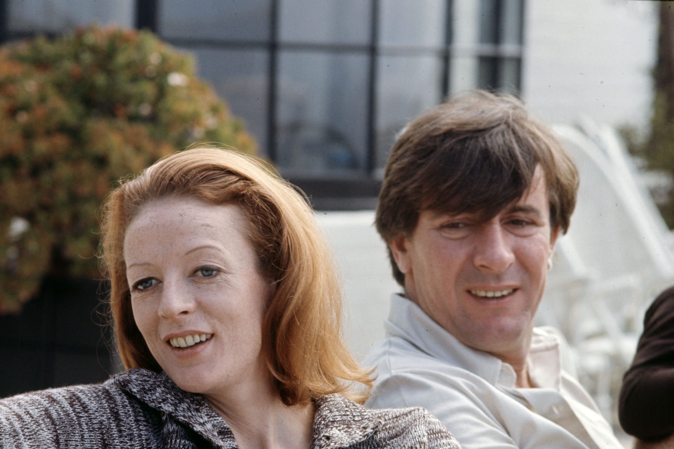 Maggie Smith and Robert Stephens, 1971