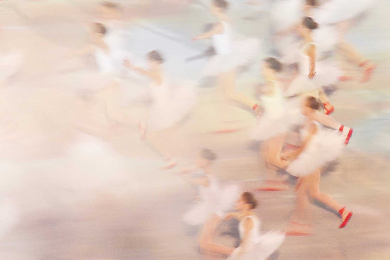 Ballerinas dance during the Opening Ceremony of the Sochi 2014 Paralympic Winter Games at Fisht Olympic Stadium on March 7, 2014 in Sochi, Russia.