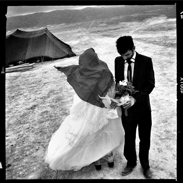 Home of the tent! Nomadic bride and groom at north-east of #iranFollowing
