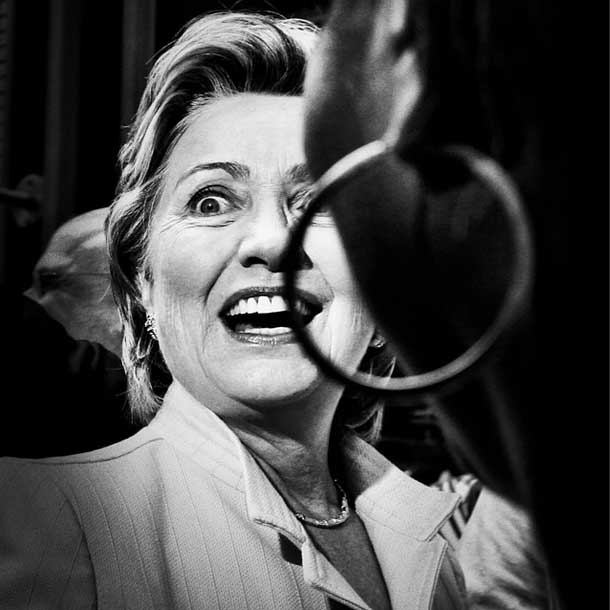 mage from my series Politics in Black and White which is included in The Space Between curated by Henry Jacobson opening today at Center for Photography at Woodstock. Other artist include @postcardshome @echosight @tiny_collective @dannyghitis #hillary #clinton #2016 #politics #woodstock @cpwwpc #jonimitchell @markpetersonpixs