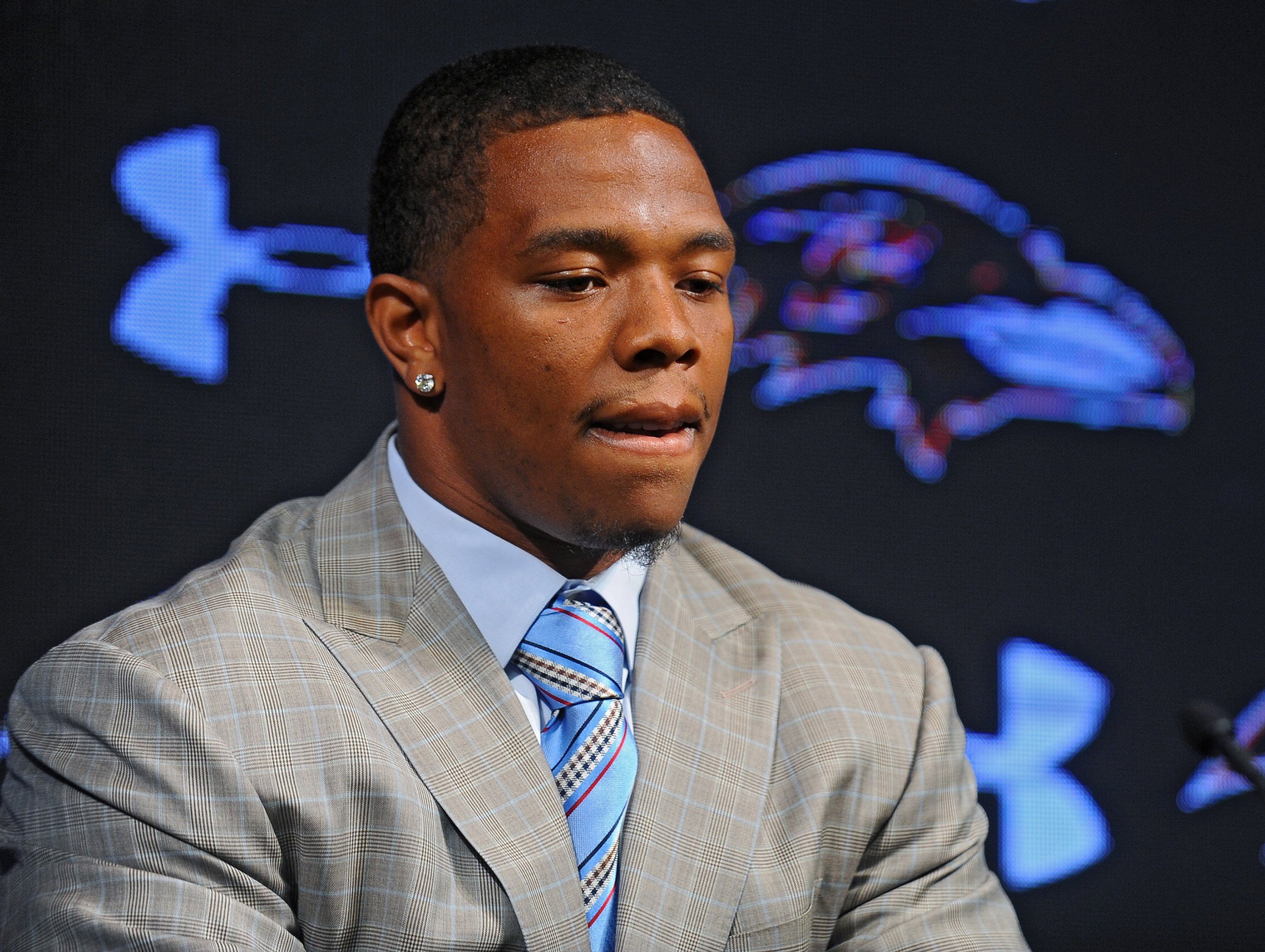 Ravens running back Ray Rice is planning to address the media at 3 p.m. Friday for the first time since he was charged with knocking