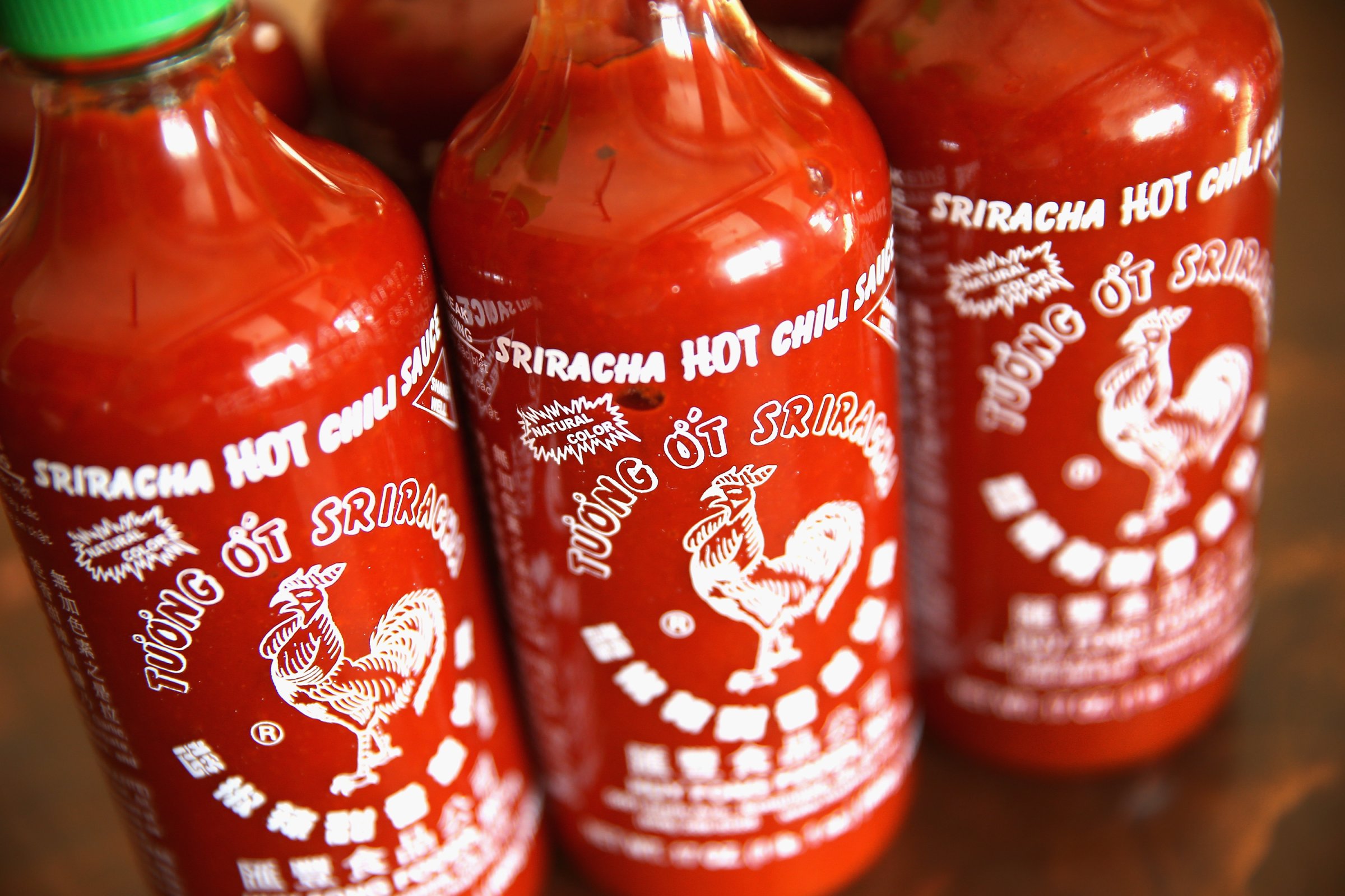 Sriracha hot sauce