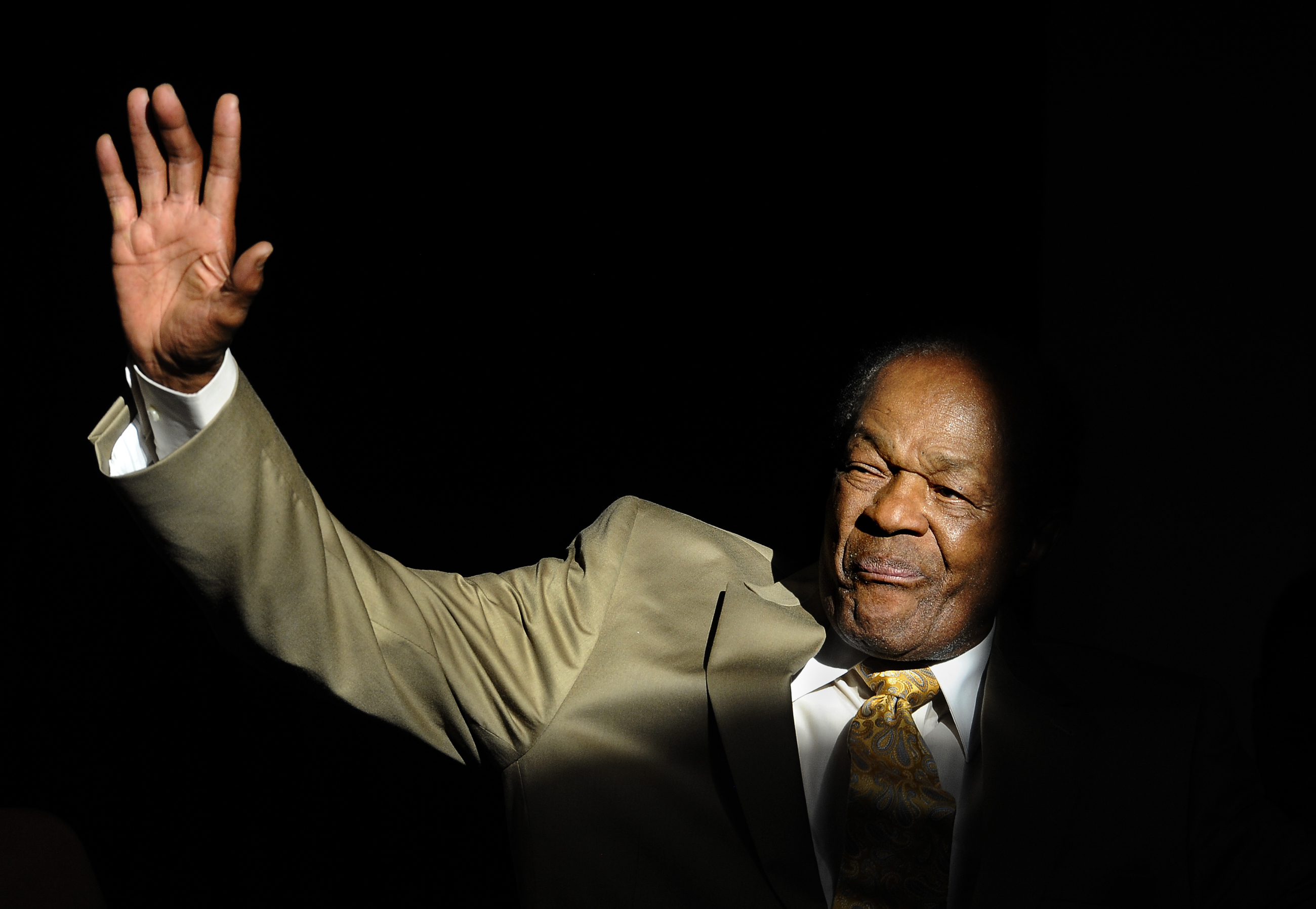 Marion Barry Discussed his New Autobiography and Met With Locals