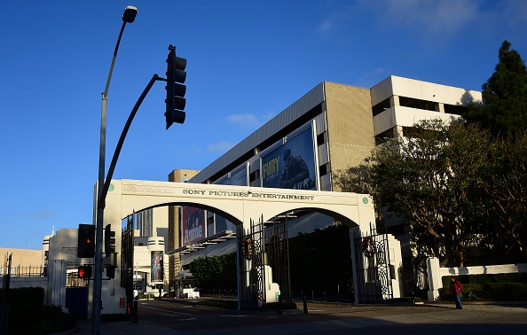The electronic attack on Sony Pictures marks a sharp escalation in cyber warfare, a senior lawmaker said Friday. (Frederick J. Brown—AFP/Getty Images)