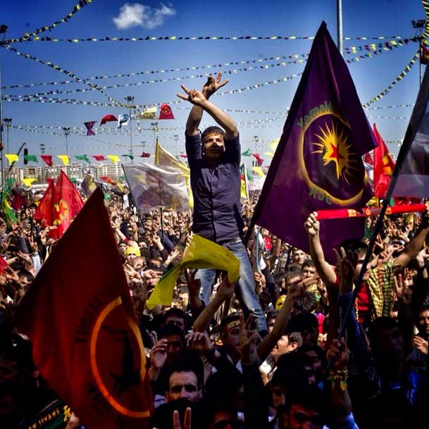 More from Newroz in Diyarbakir.
                              
                              #newroz #kurds #turkey #amed #diyarbakir #flags #somanyflags