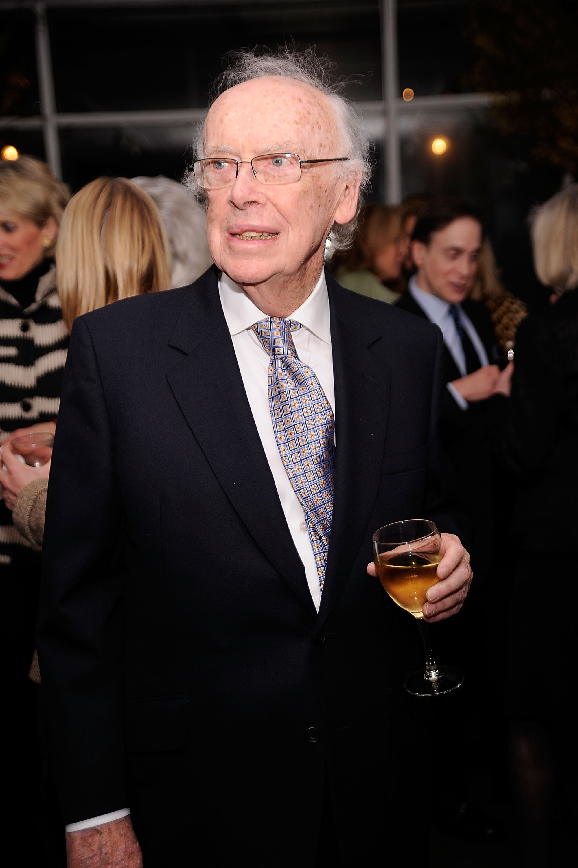 Noble Prize winner, Dr. James Watson, attends the Literacy Partners 26th annual Evening of Readings pre-gala kick-off at Michael's on March 1, 2010 in New York City. (Gary Gershoff&amp;mdash;WireImage)