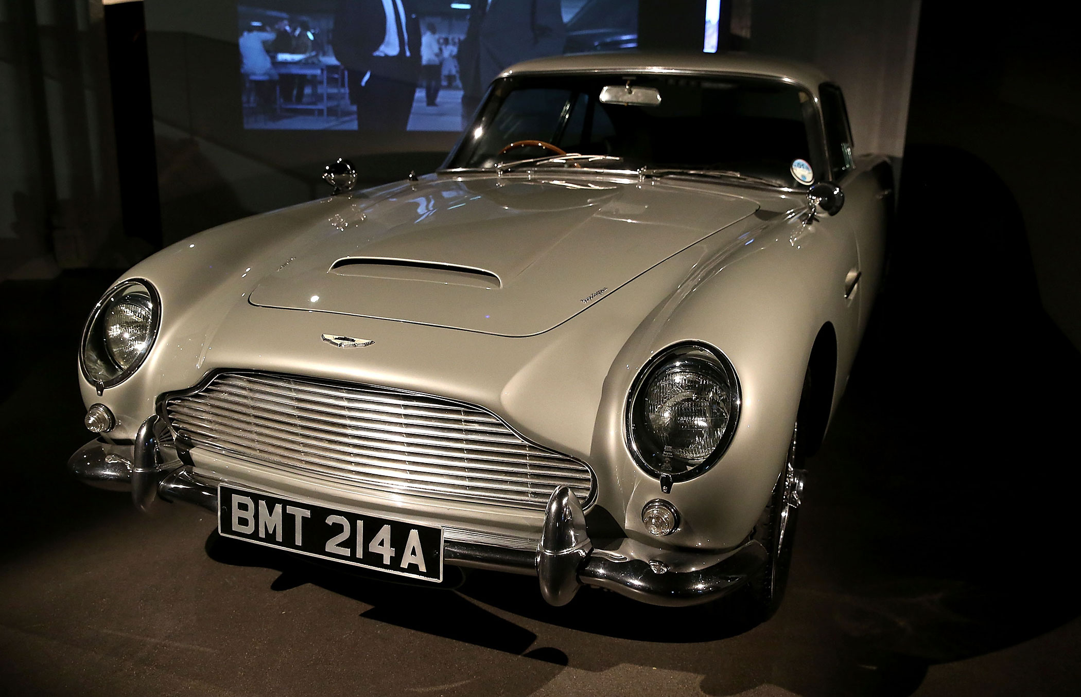 James Bond's Aston Martin DB5 from <i>Skyfall</i>. (Danny Martindale—WireImage/Getty Images)