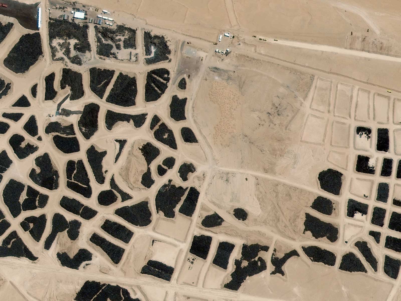 World’s largest tire graveyard in Sulaibiya, Kuwait, June 4, 2014.