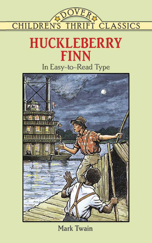 The Adventures of Huckleberry Finn, by Mark Twain. 
                              
                              
                              
                              Huck Finn and the escaped slave Jim travel down the Mississippi in this literary classic.
                              
                              
                              
                              Buy now: The Adventures of Huckleberry Finn