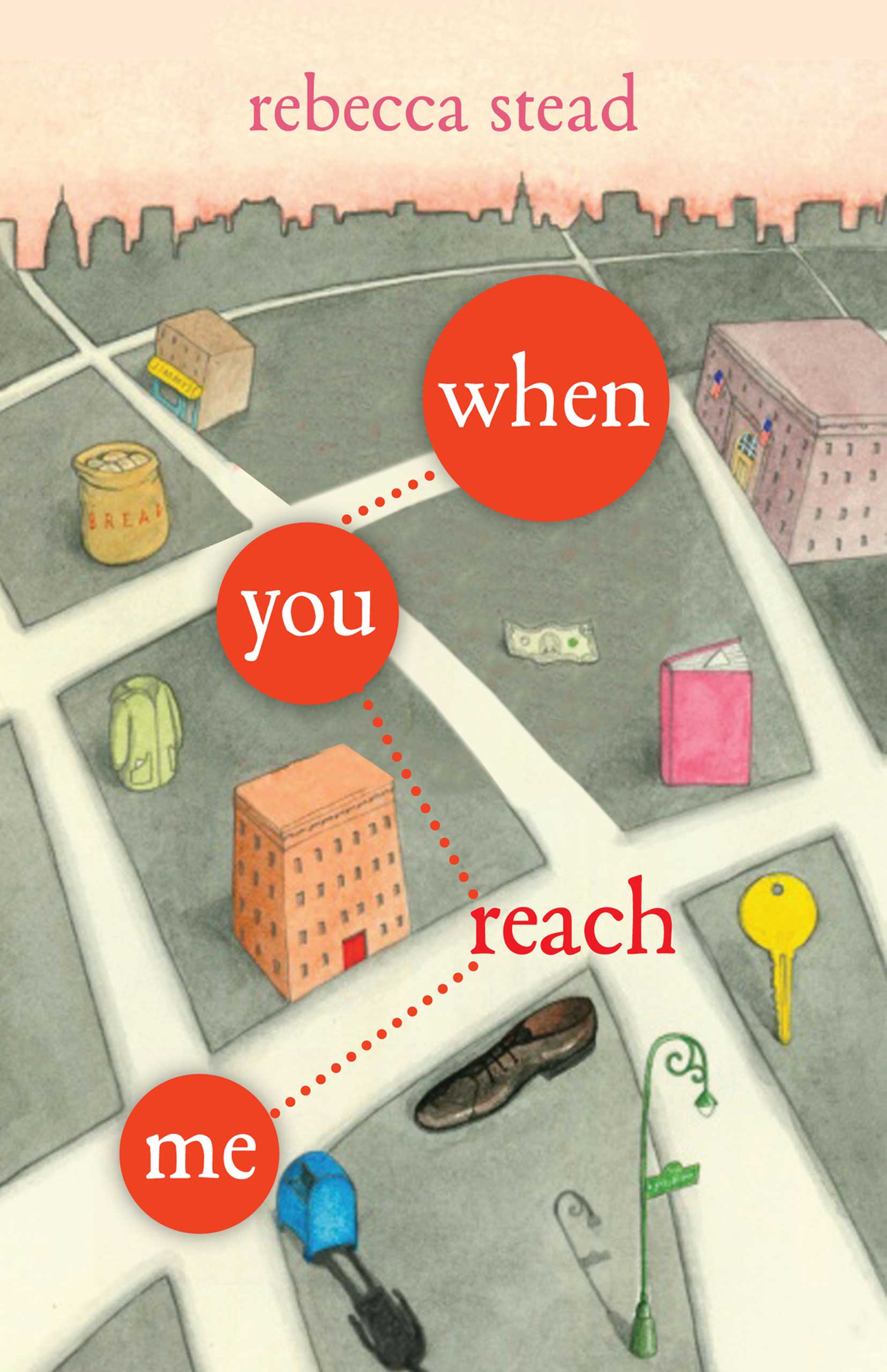 When You Reach Me, by Rebecca Stead.
                              
                              
                              
                              Life in 1970s New York City takes a turn for the bizarre for young Miranda Sinclair.
                              
                              
                              
                              Buy now: When You Reach Me